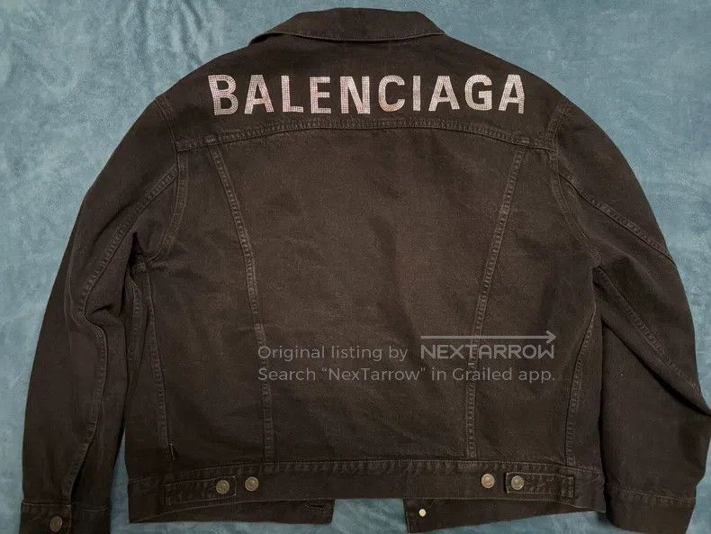 Balenciaga Balenciaga Denim Jacket Size XS / US 0-2 / IT 36-38 - 3 Thumbnail