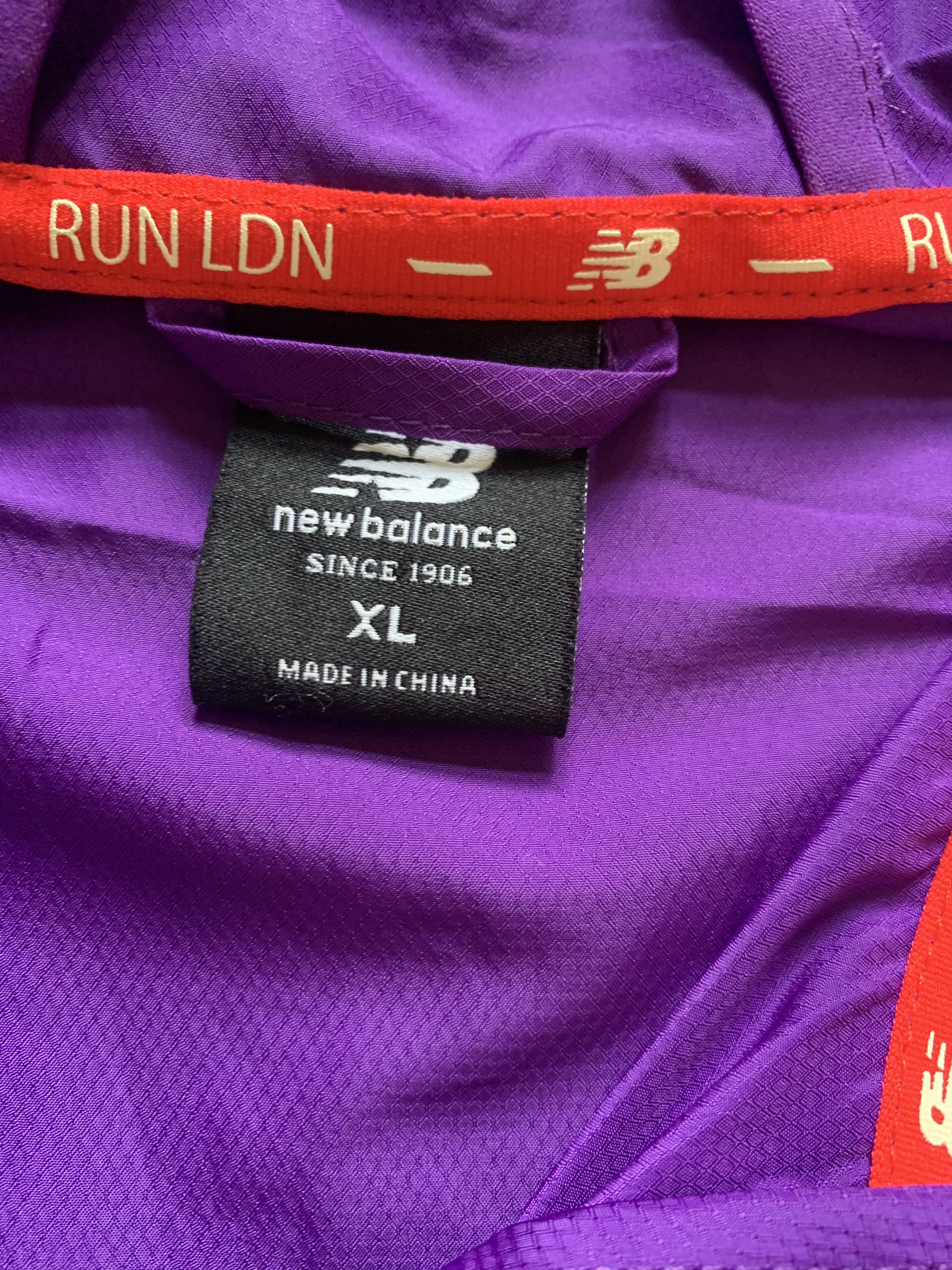 New Balance New Balance Sport Running Hood Light Jacket Size US XL / EU 56 / 4 - 5 Thumbnail