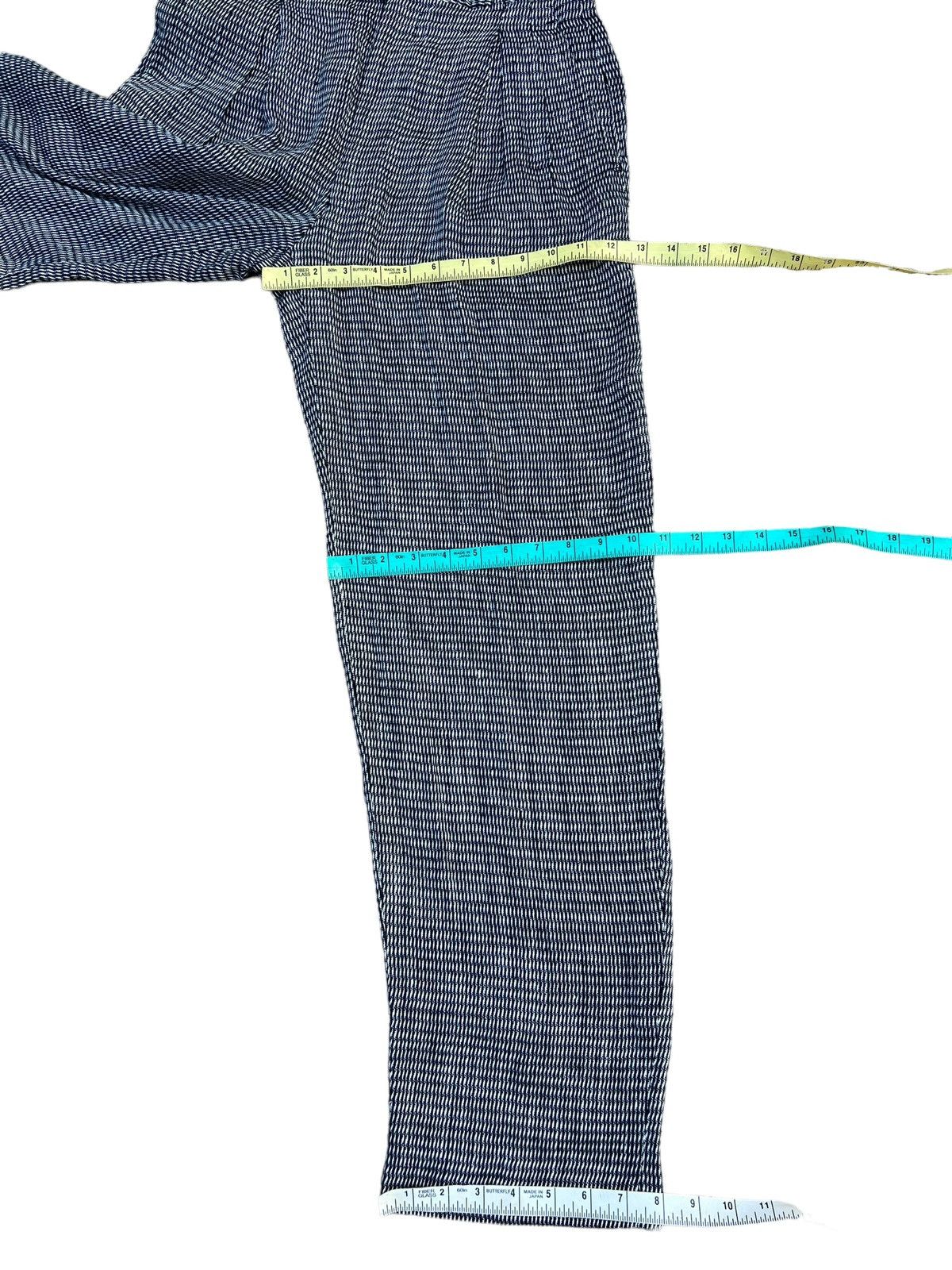 Comme des Garcons Homme Vintage 90s CDGH 100% Linen Psychedelic Trouser Pant Size US 28 / EU 44 - 4 Thumbnail