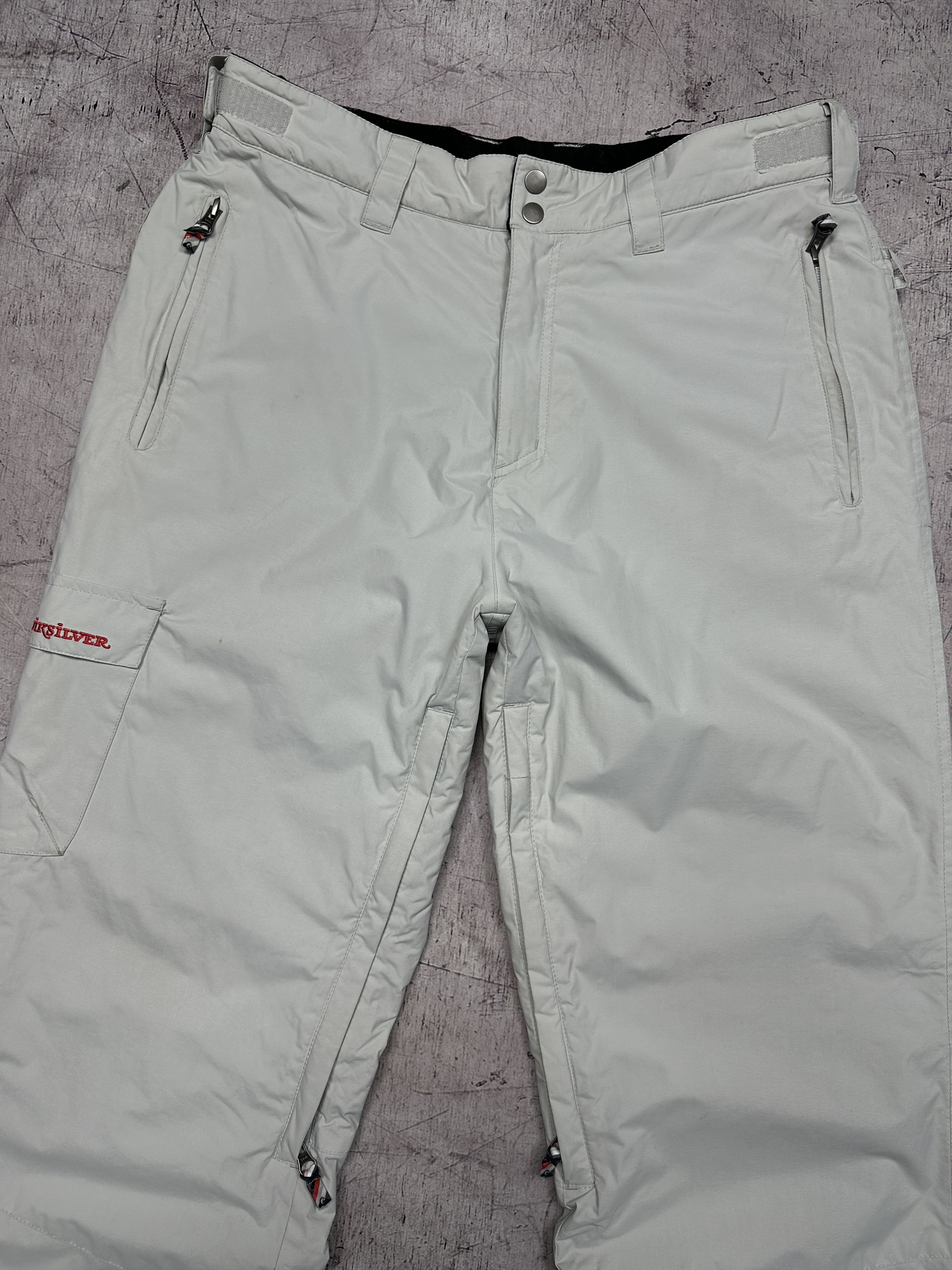 Quiksilver Quiksilver Vintage Mens Overall Ski Pants Size US 34 / EU 50 - 2 Thumbnail