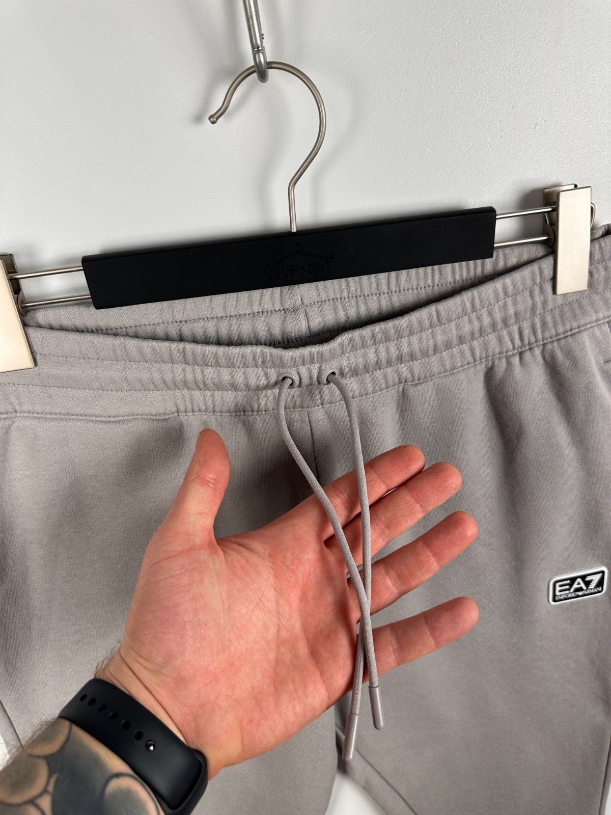 Emporio Armani Emporio Armani EA7 Men's Track Pant Gray Sweetpant Size M Size US 32 / EU 48 - 5 Thumbnail