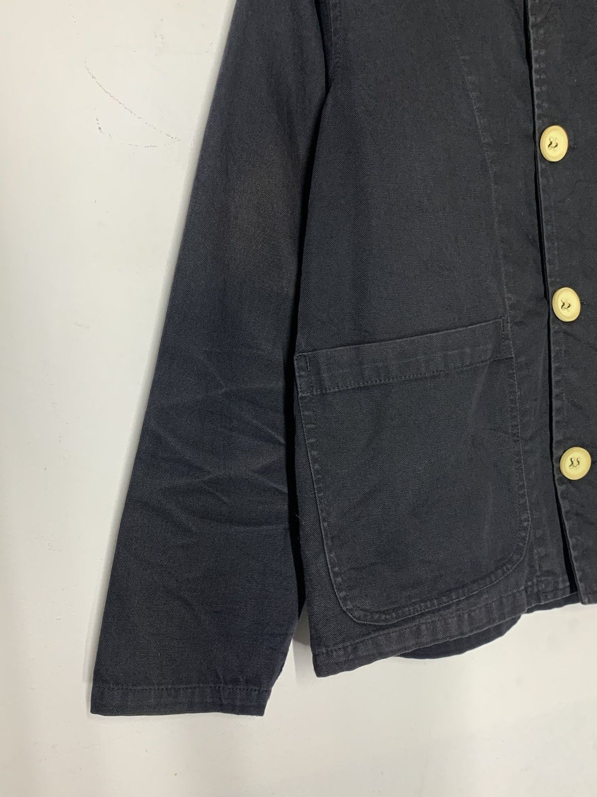 Yarmo Vintage YARMO British Workwear Fishermen Shawl Collar Navy Size US M / EU 48-50 / 2 - 4 Thumbnail