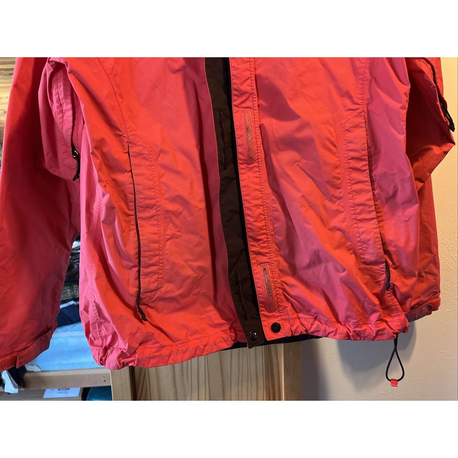 The North Face The North Face Womens M Pink LS zip hooded nylon rain jacket Size M / US 6-8 / IT 42-44 - 10 Thumbnail