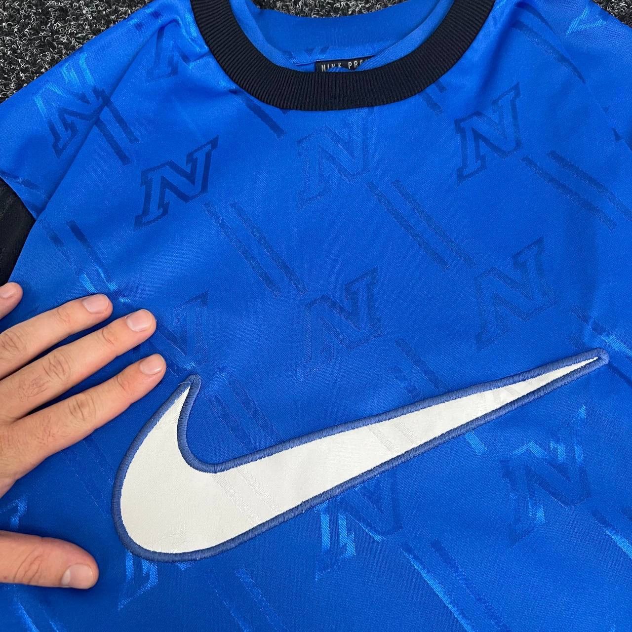 Nike Vintage nike premier jersey monogram big logo archive rare Size US L / EU 52-54 / 3 - 7 Thumbnail