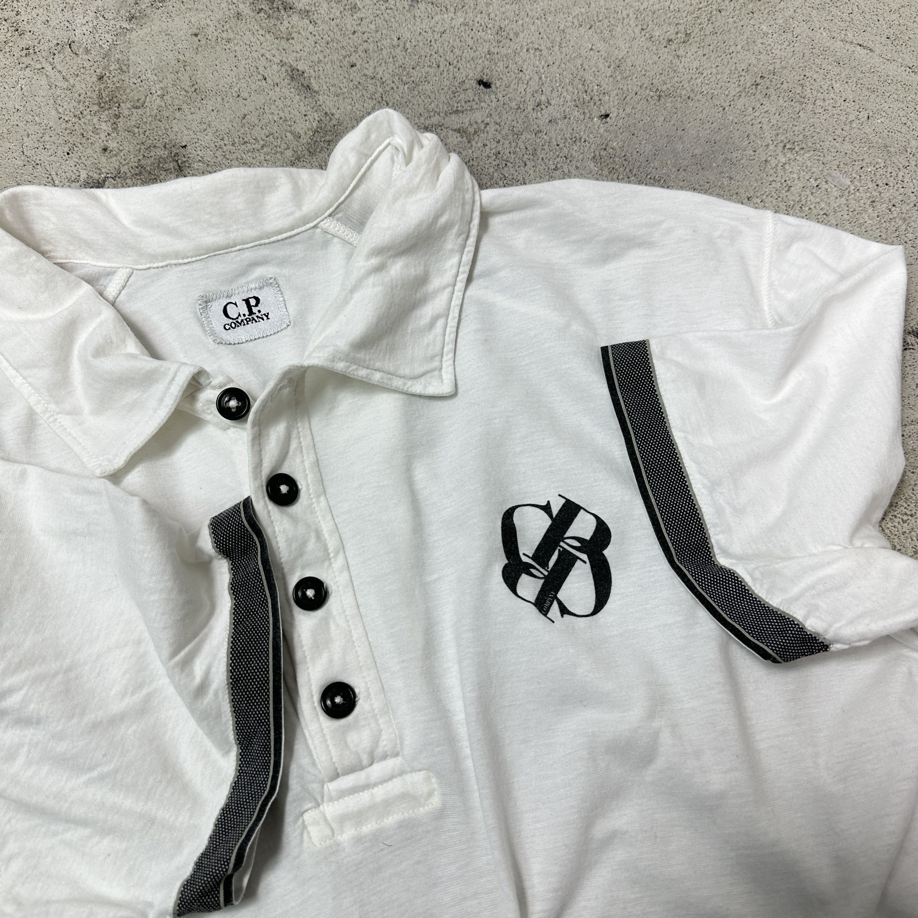 C.P. Company Vintage Streetwear Sporty C.P. Company Polo T-shirt Y2K Size US M / EU 48-50 / 2 - 4 Thumbnail
