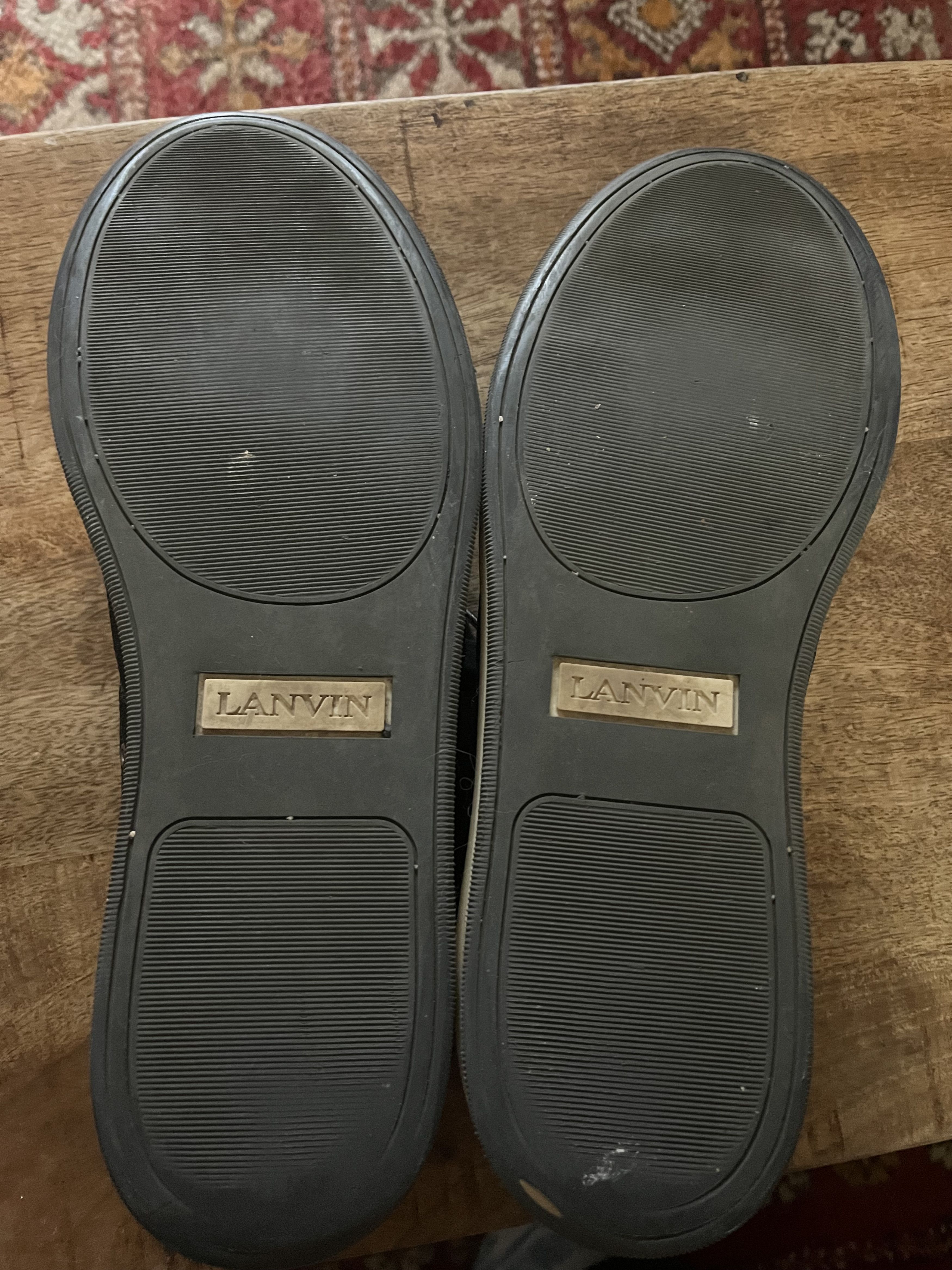 Lanvin Lanvin black sneakers Size US 11 / EU 44 - 4 Thumbnail