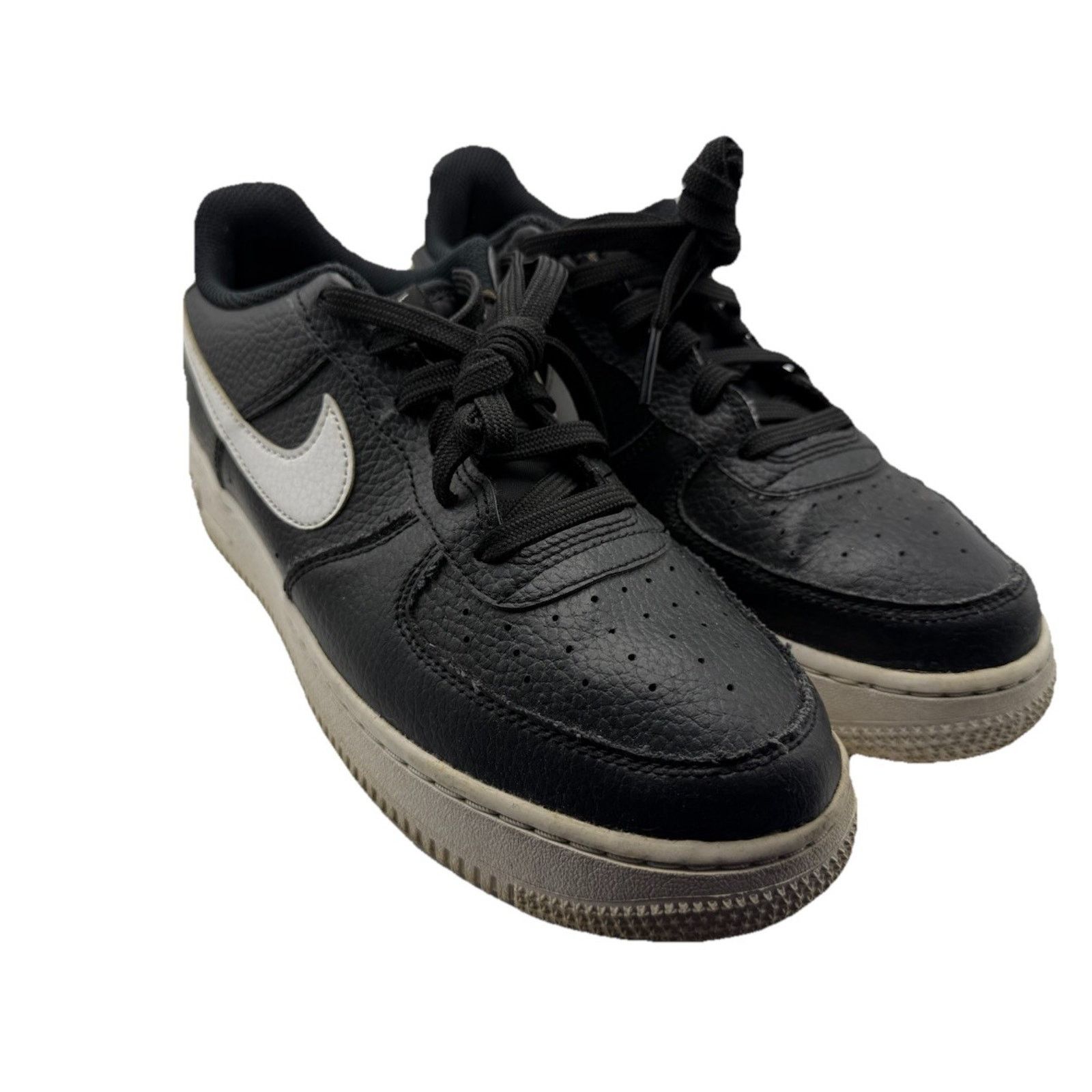 Nike Nike Air Force 1 Low Black White (CT3839-002) GS Size 7Y Size US 7 / IT 37 - 2 Thumbnail