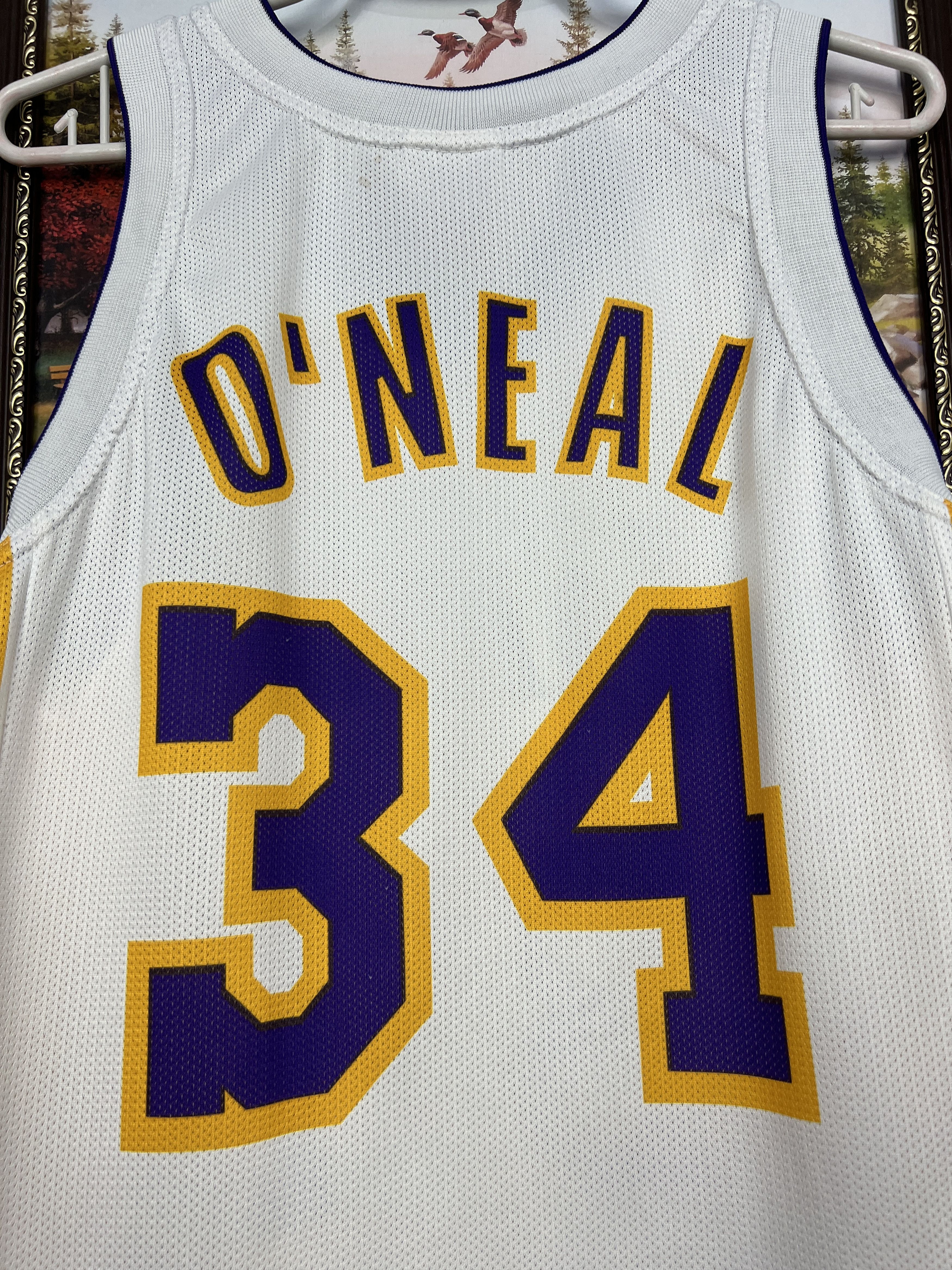 Champion Vintage 90's Champions Los Angeles Lakers O'Neal Jersey Size US S / EU 44-46 / 1 - 12 Thumbnail