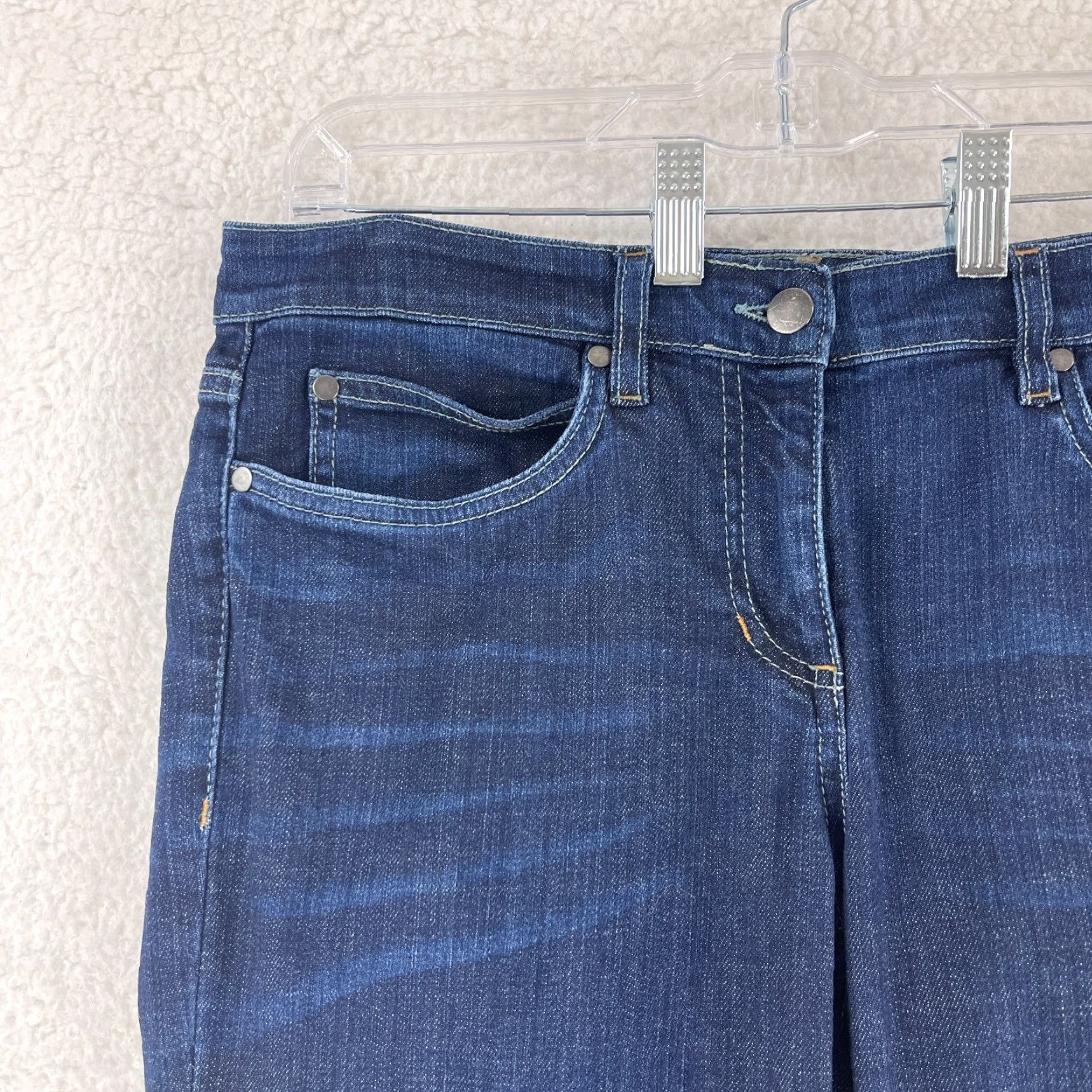 Eileen Fisher Eileen Fisher Jeans Skinny Leg Womens Size 10 Blue Denim Mid-Rise Casual Jeans Size 32" / US 10 / IT 46 - 4 Thumbnail