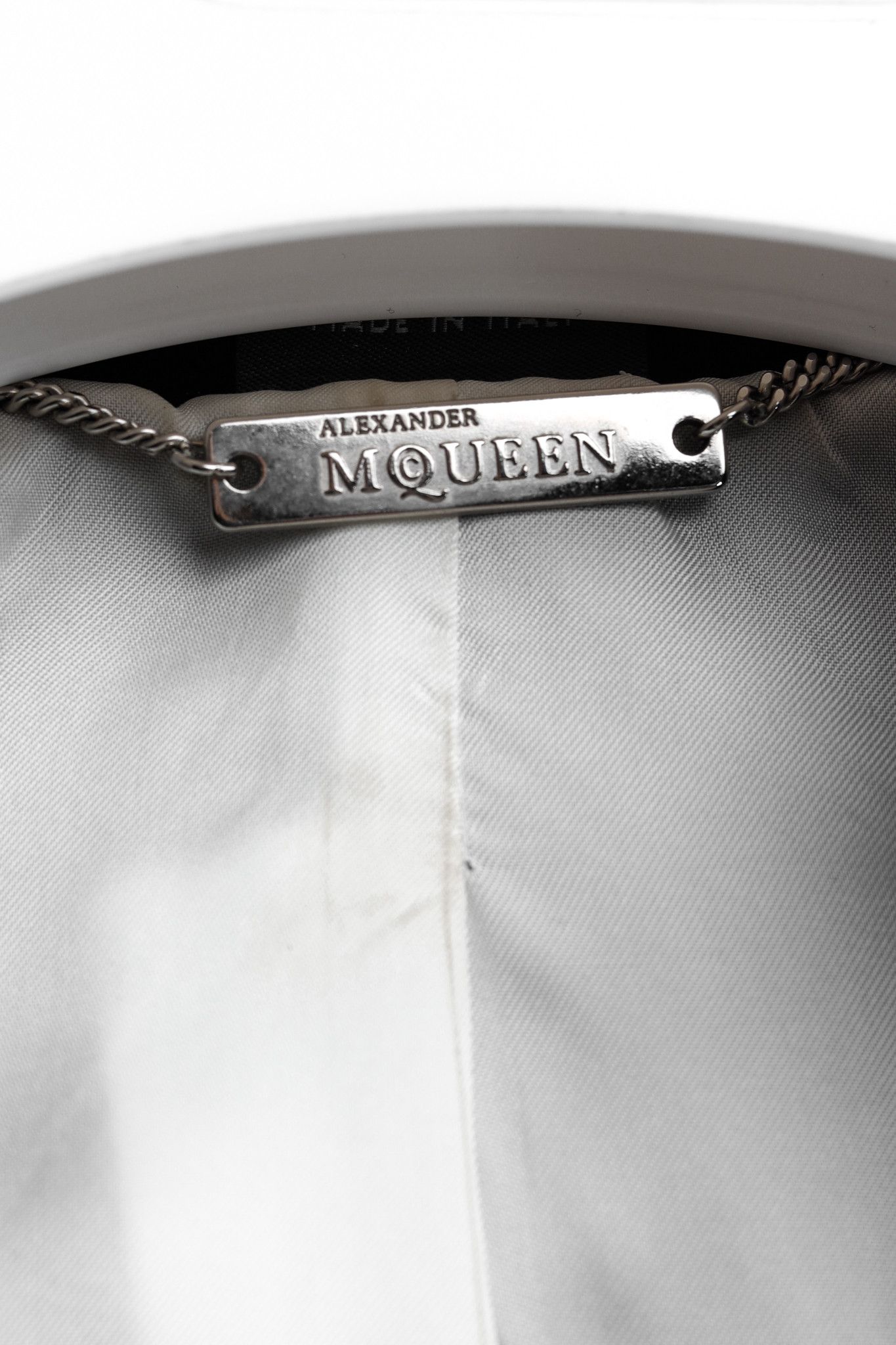 Alexander McQueen Alexander McQueen PF/12 Wool & Cashmere Velvet Peplum Blazer Size M / US 6-8 / IT 42-44 - 4 Thumbnail