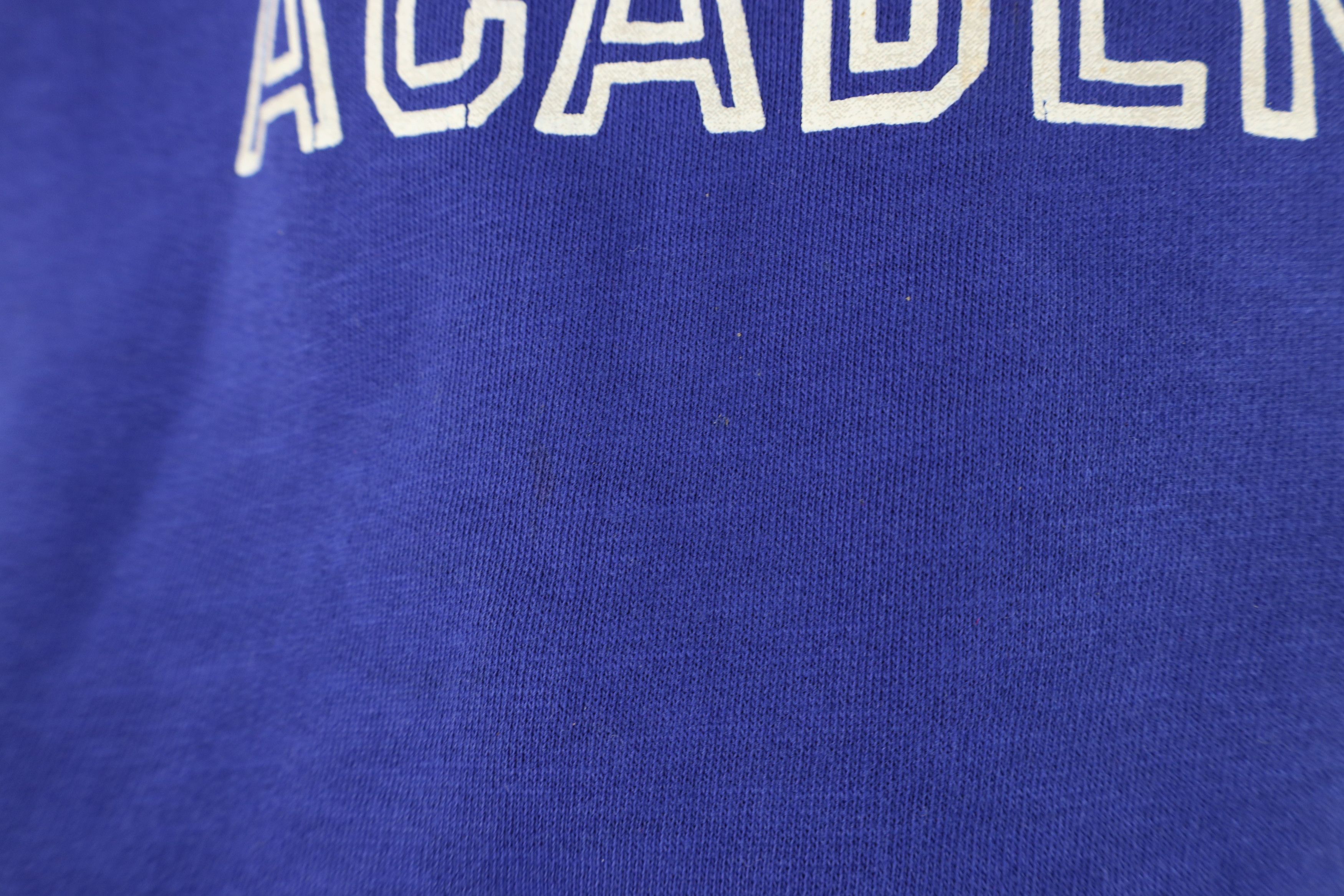 Ralph Lauren Vintage Ralph Lauren Academy Crest Crewneck Sweatshirt Blue Size US XL / EU 56 / 4 - 7 Thumbnail