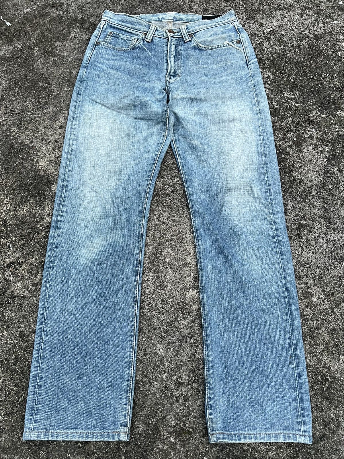 Big John × If Six Was Nine × Vintage VINTAGE 90’S BIG JOHN MUD WASH JEAN Size US 28 / EU 44 - 1 Thumbnail