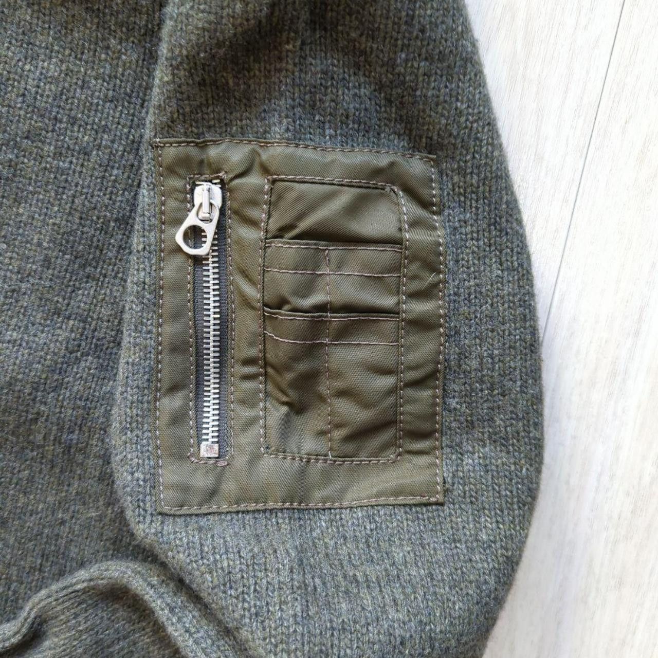 Drome DROMe 'Archive Style' Grey, Khaki & Cobalt Hoodie Size US S / EU 44-46 / 1 - 8 Thumbnail
