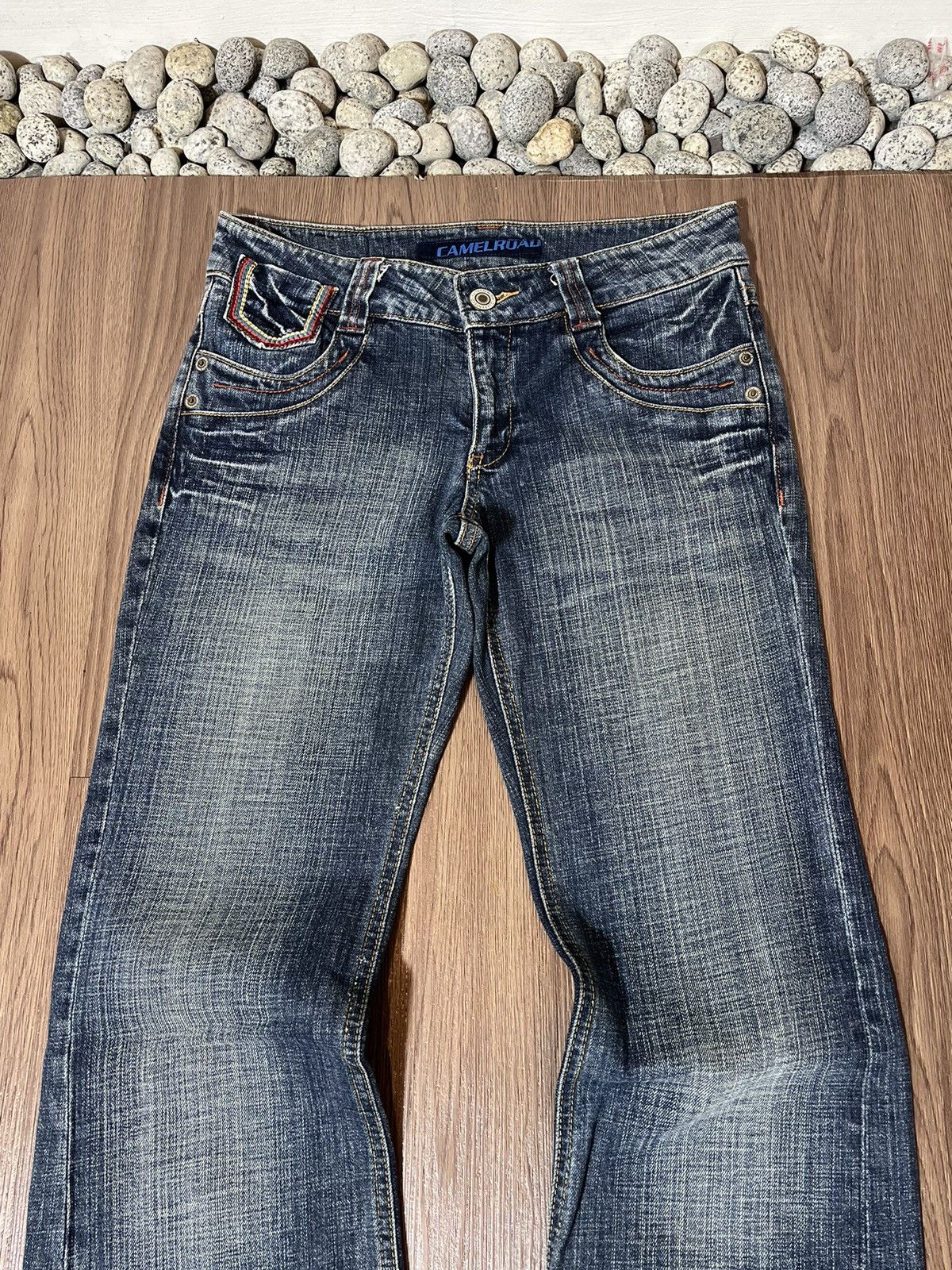 Camel × If Six Was Nine × Japanese Brand Camel Road japan fake pocket flare jeans Ifsixwasnine style Size US 30 / EU 46 - 4 Thumbnail