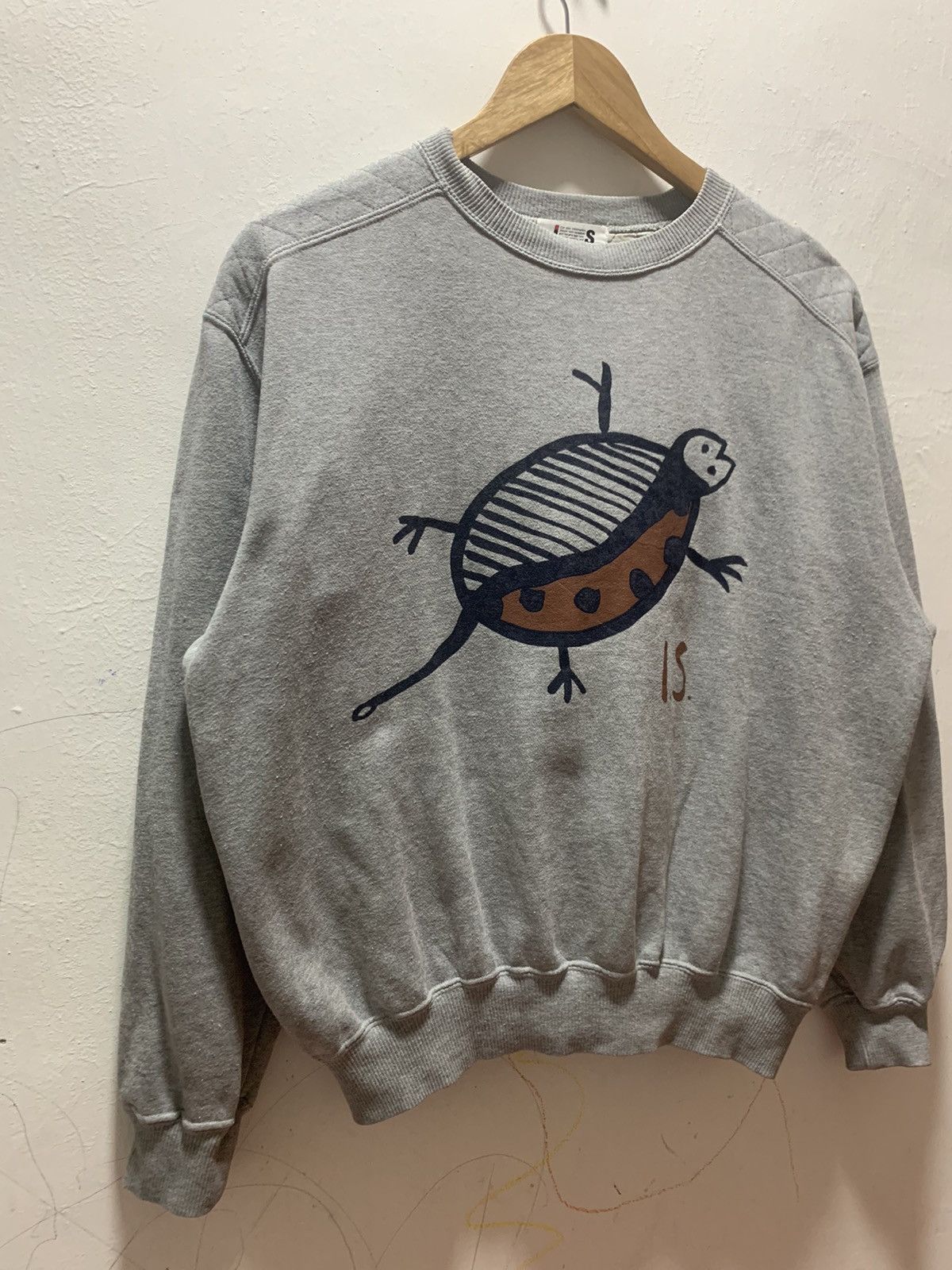 Issey Miyake Vintage Issey Miyake Gecko Archival Art Sweatshirt Size US M / EU 48-50 / 2 - 4 Thumbnail