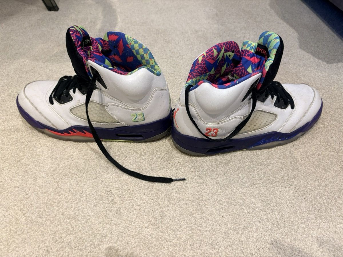 Jordan Brand Jordan 23 | White with retro Miami colours Size US 9 / EU 42 - 4 Thumbnail