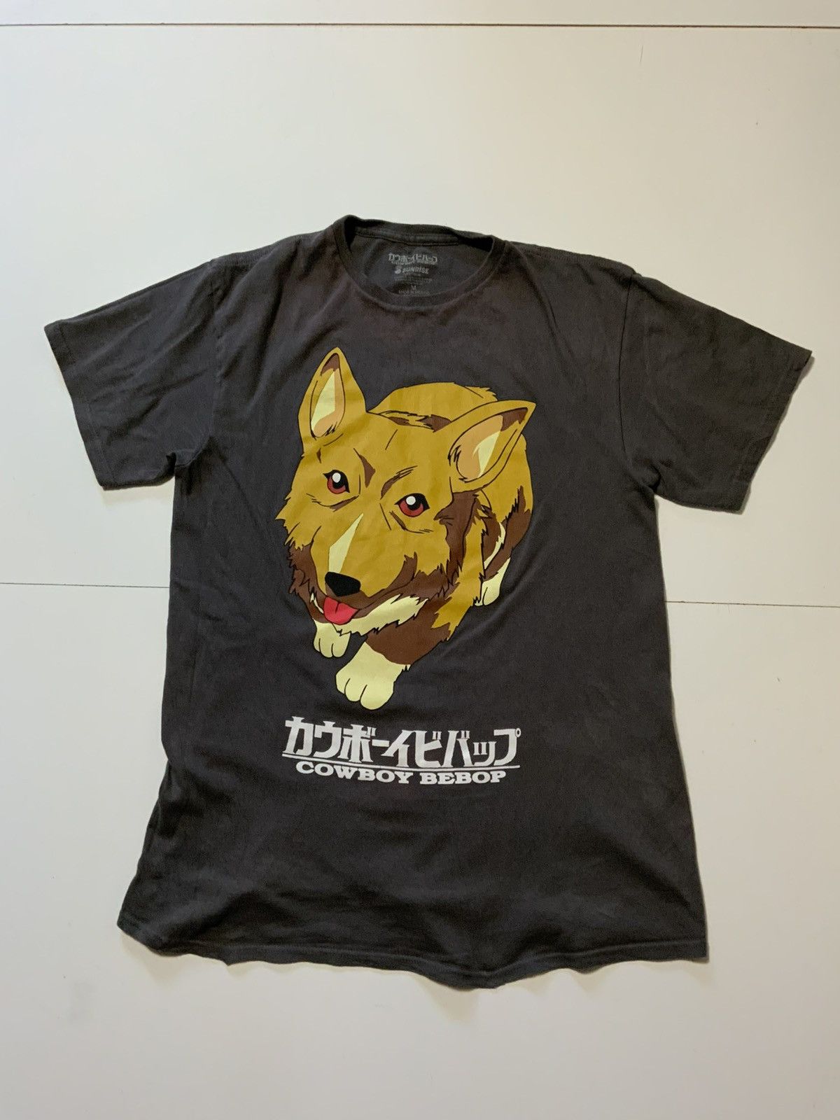 Other Cowboy Bebop Ein Corgi Dog Sunrise Neo Noir Anime T-Shirt Size US M / EU 48-50 / 2 - 2 Thumbnail