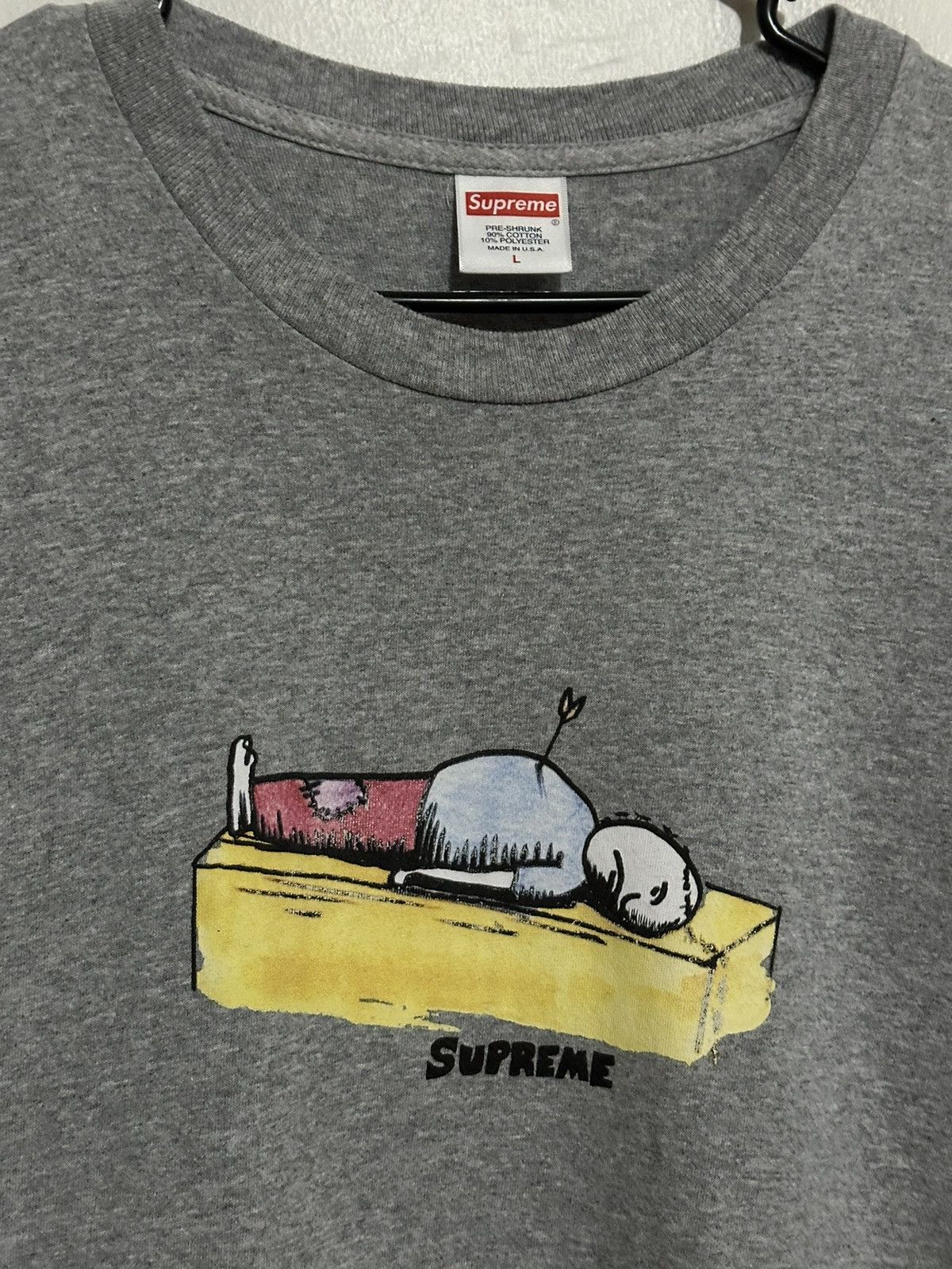 Supreme Supreme Neil Blender Arrow L/S Tee Size US L / EU 52-54 / 3 - 2 Thumbnail