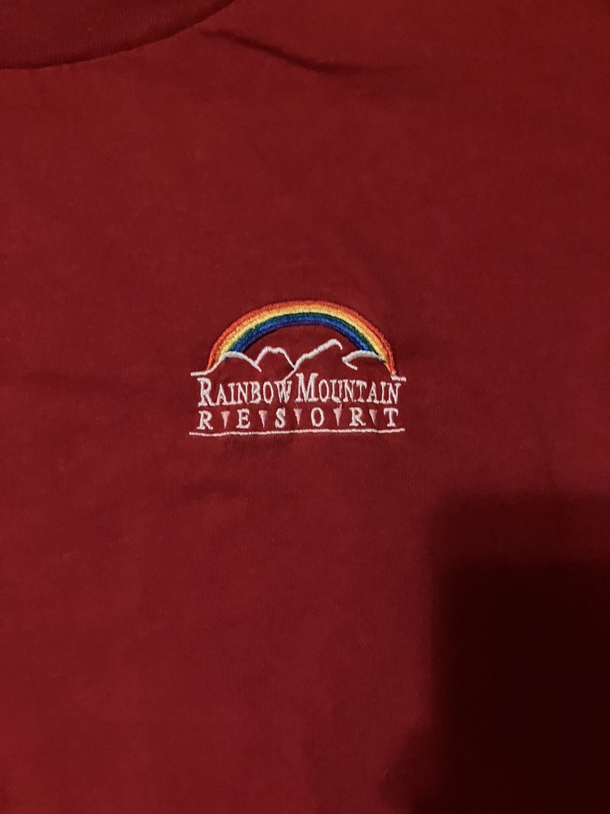 Vintage Vintage Rainbow Mountain Tee Shirt Size US L / EU 52-54 / 3 - 2 Thumbnail