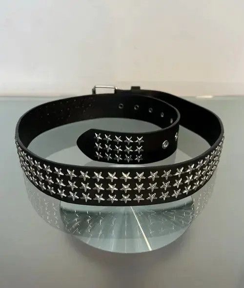 Japanese Brand Rivet Star Studded Belt Size ONE SIZE - 2 Thumbnail