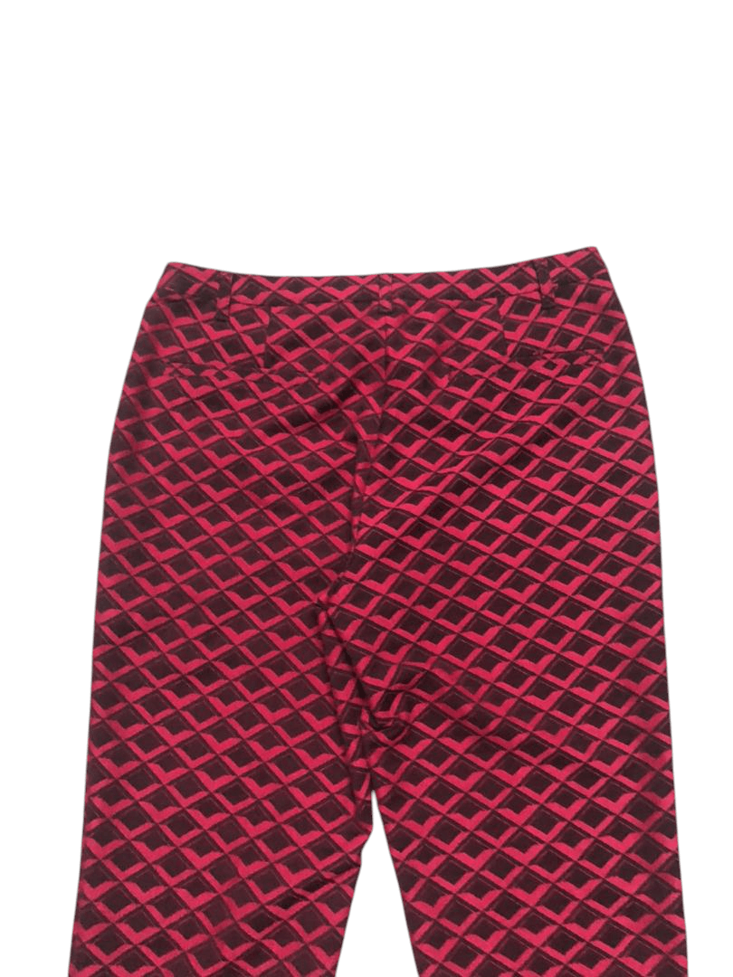 Krizia × Krizia Uomo Evex By Krizia Geometric Colourful Ankle Pants Women Size 30" / US 8 / IT 44 - 7 Thumbnail