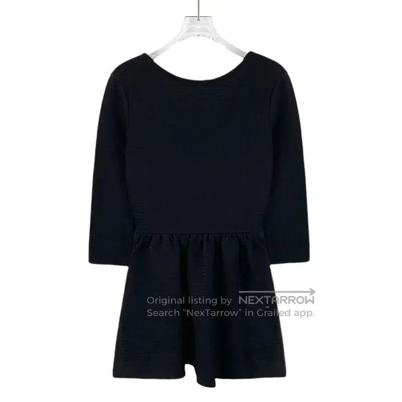 Dior Dior Black Silk Women's Dress XS Size . Size XS / US 0-2 / IT 36-38 - 2 Thumbnail
