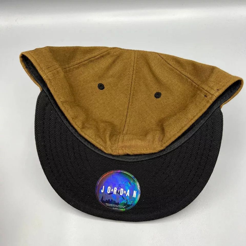 New Era Air Jordan Hat Men Embroidered Logo Fifty New Era Fitted Cap Size ONE SIZE - 6 Thumbnail