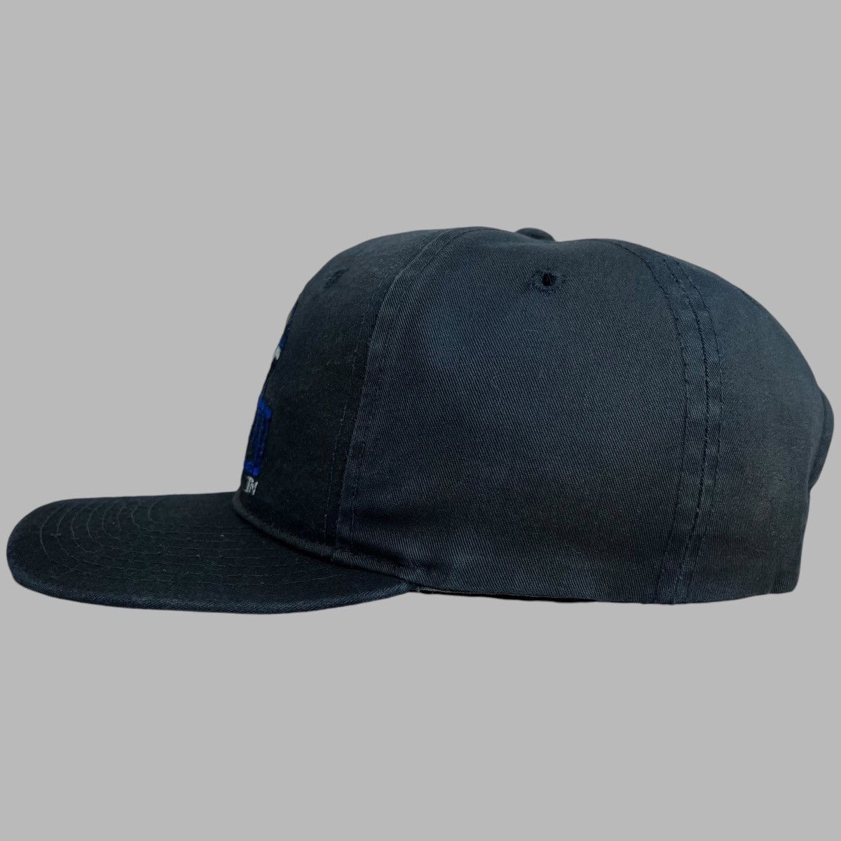 NFL × Starter × Vintage Vintage 1990s NFL Los Angeles Rams Helmet Black Starter Hat Size ONE SIZE - 3 Thumbnail