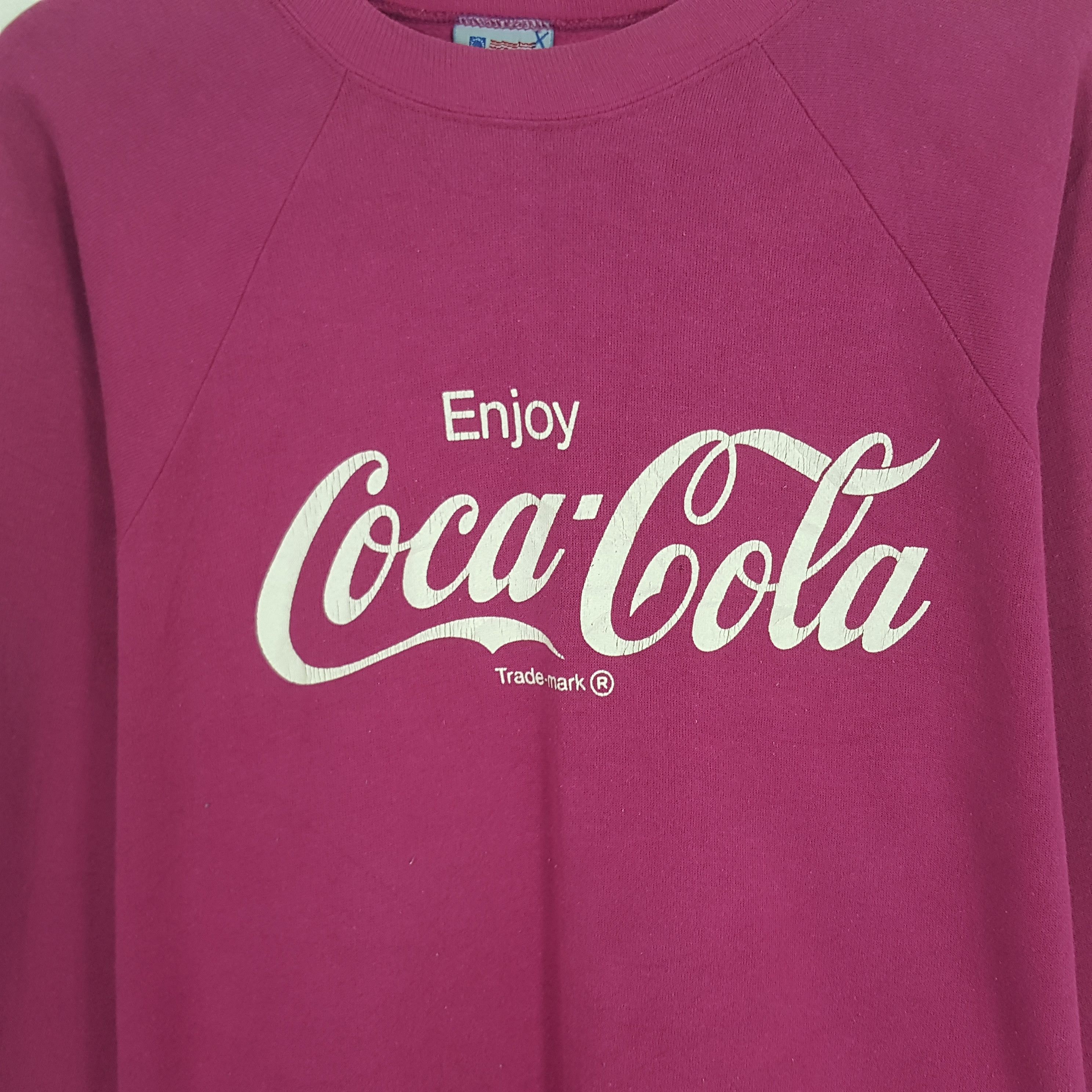 Coca Cola × Vintage Vintage Enjoy Coca Cola Sweatshirt Size US L / EU 52-54 / 3 - 2 Thumbnail