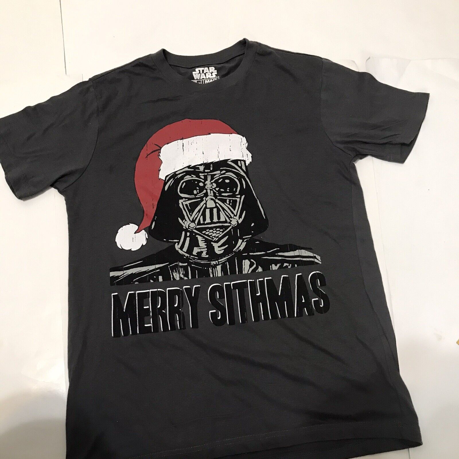 Mad Engine MAD ENGINE T-Shirt Men's M Gray Logo Short Sleeve Star Wars Size US M / EU 48-50 / 2 - 6 Thumbnail