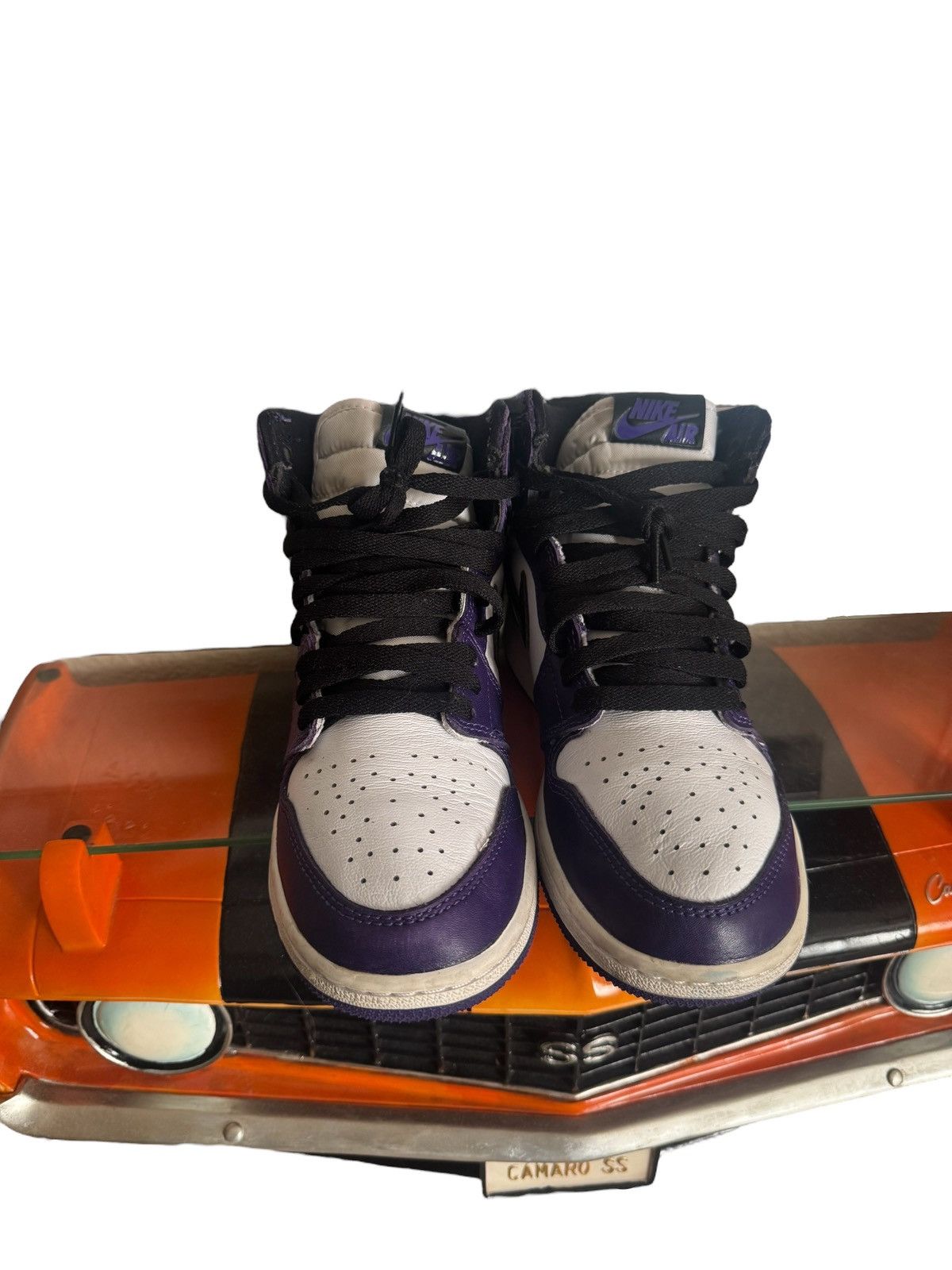 Jordan Brand Air Jordan 1 retro og Court purple Size US 4.5 / IT 34.5 - 1 Thumbnail