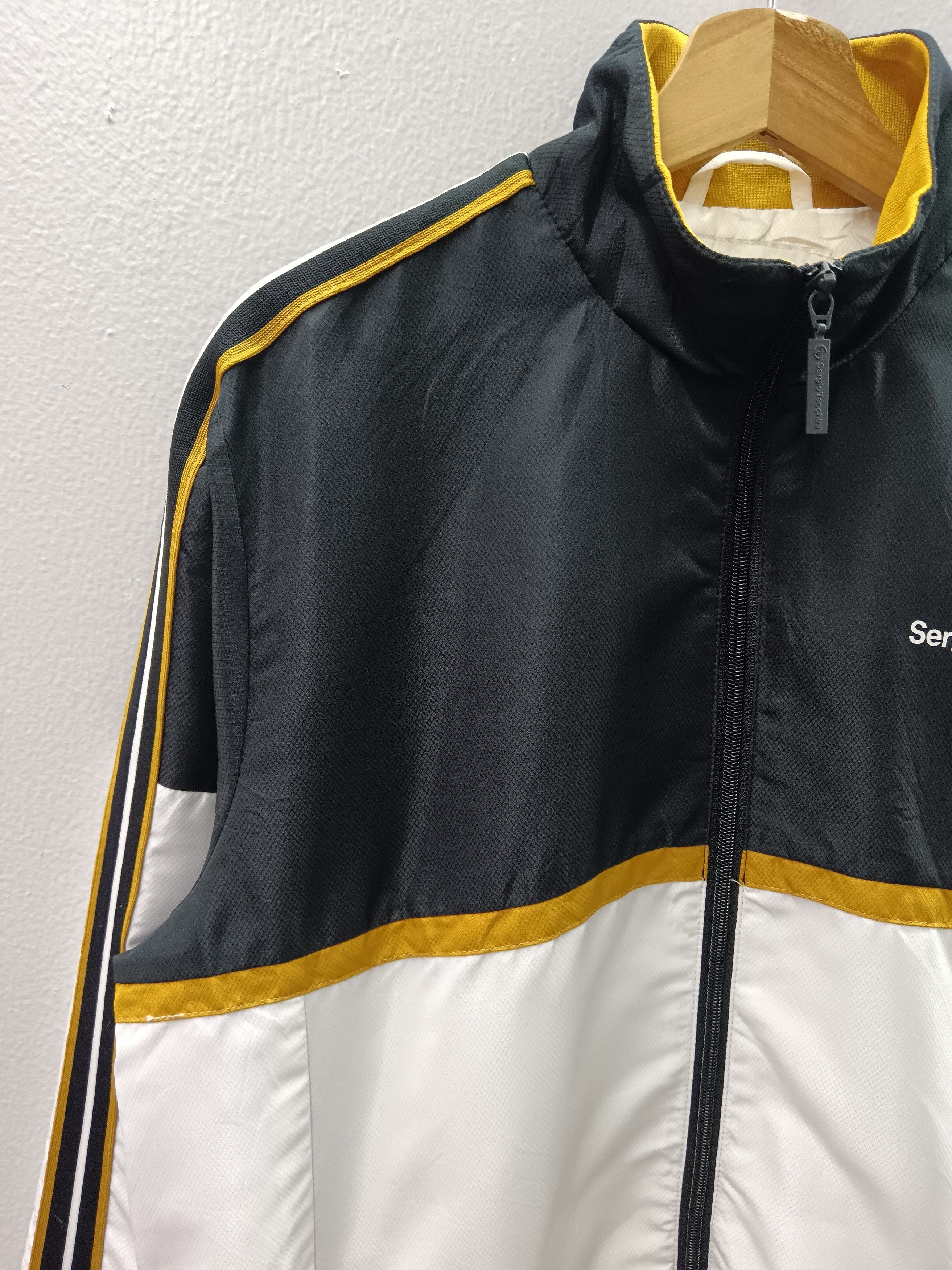 Other Sergio tacchini lista track top windbreaker jacket Size US L / EU 52-54 / 3 - 3 Thumbnail