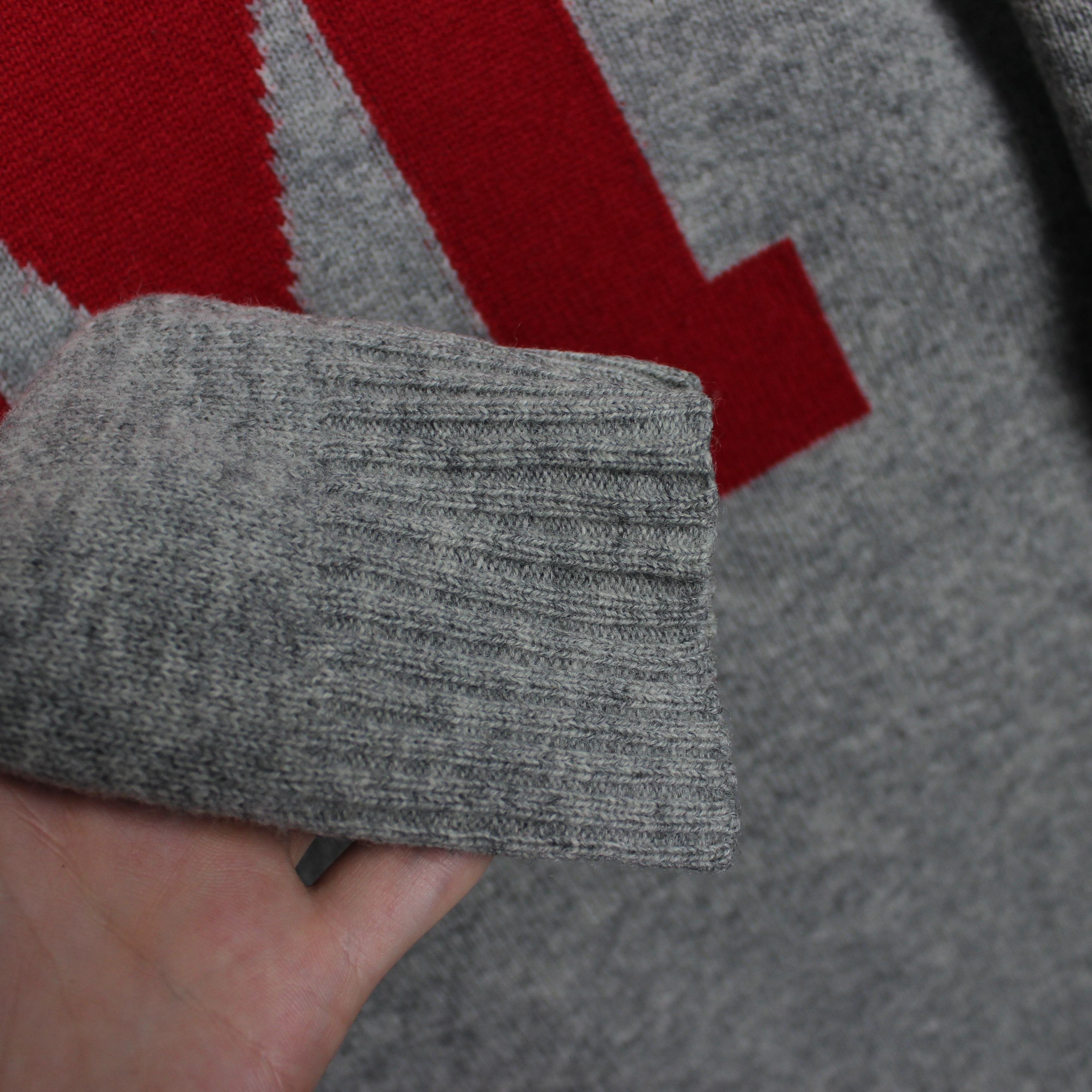 YMC YMC sweater centr logo wool men L gray Size US L / EU 52-54 / 3 - 6 Thumbnail