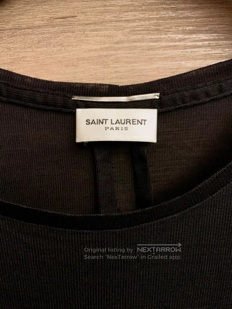 Saint Laurent Paris Saint Laurent Paris Blood Teeth Sparkling Diamond Silk Shor Size US M / EU 48-50 / 2 - 5 Thumbnail