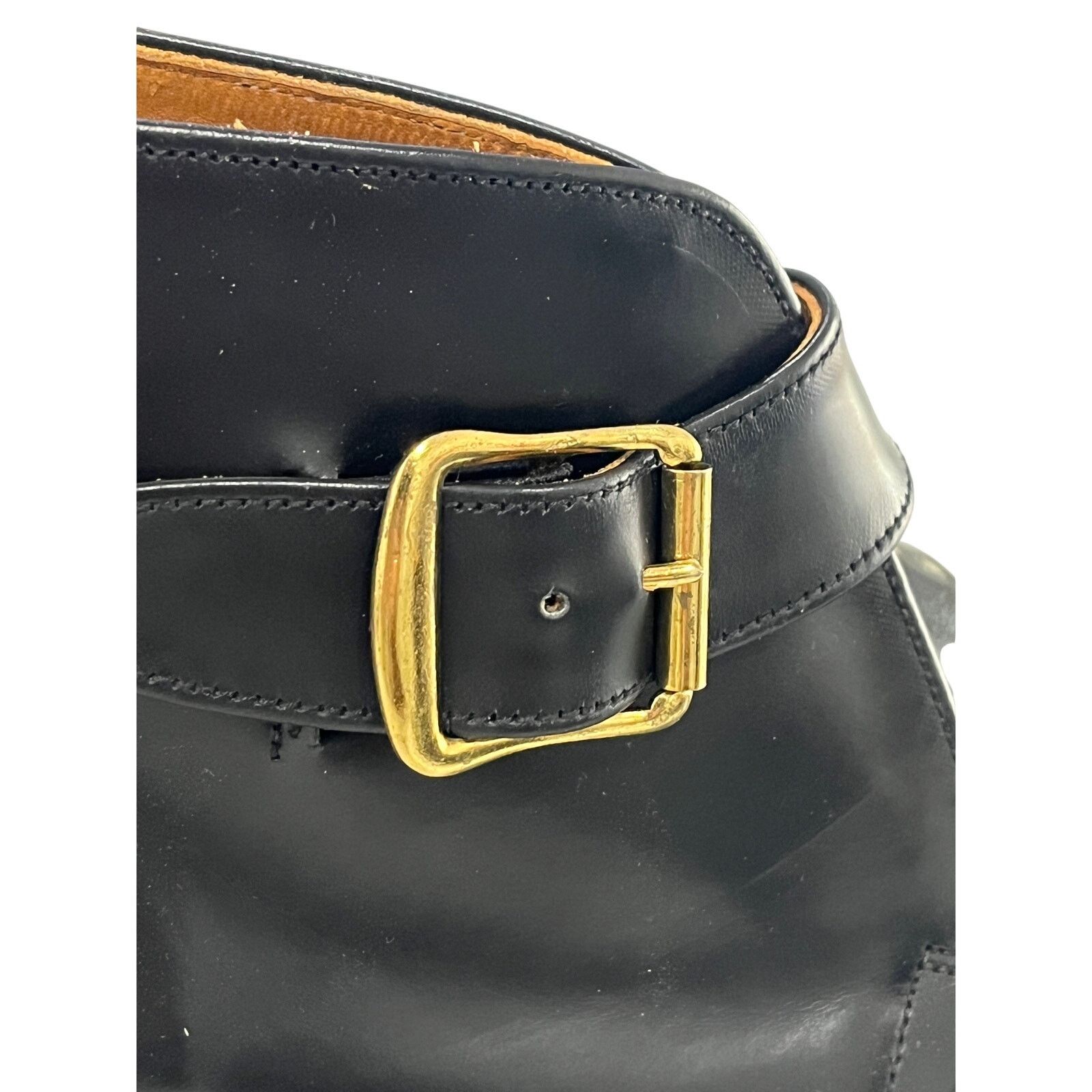 Alfred Sargent *DS29 ALFRED SARGENT Men's George Boot Black/Gold Size 8.5 Size US 8.5 / EU 41-42 - 6 Thumbnail