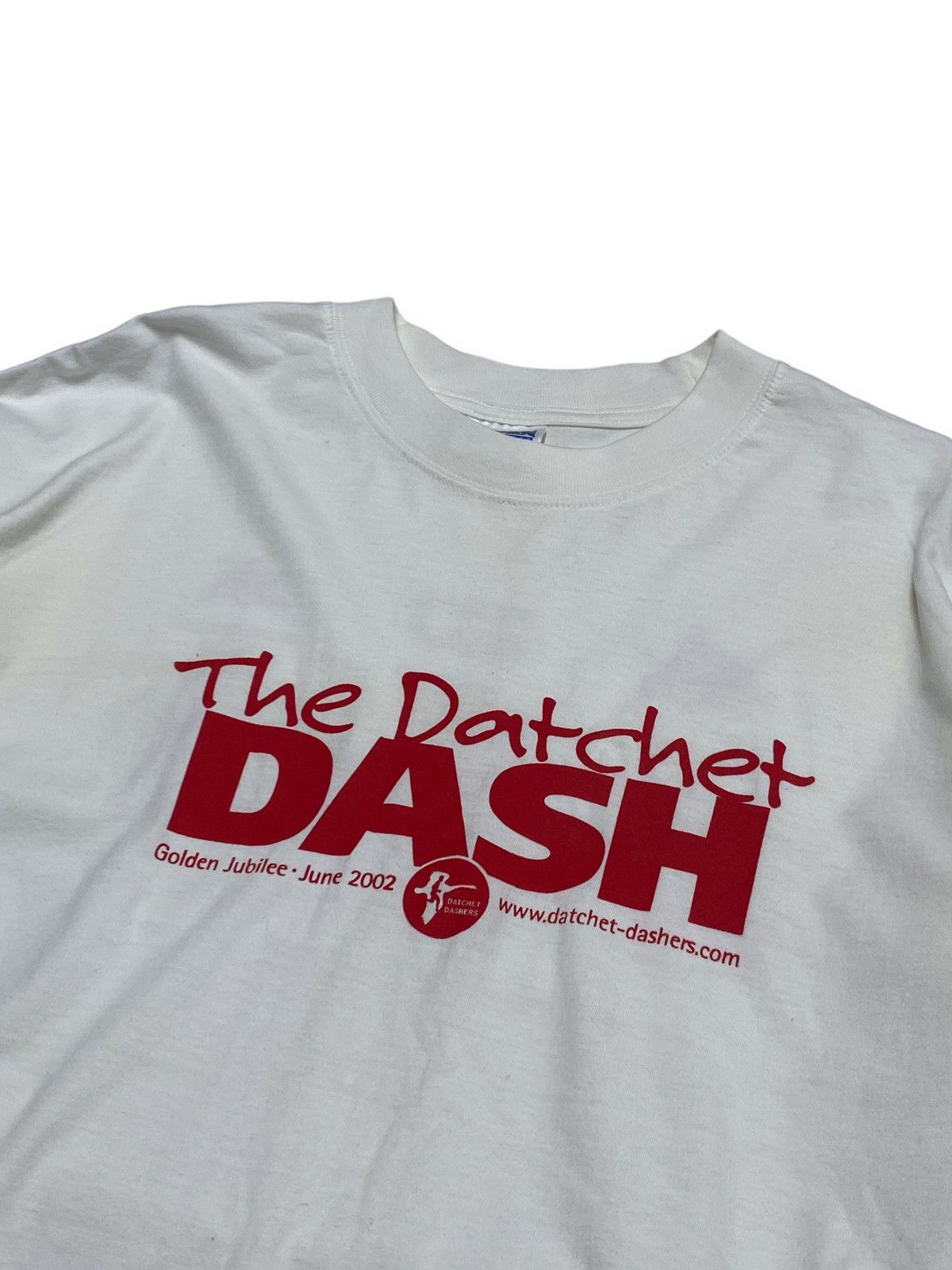 Adidas 2002 Vintage DATCHET DASH Running Marathon Shirt Size US XL / EU 56 / 4 - 3 Thumbnail