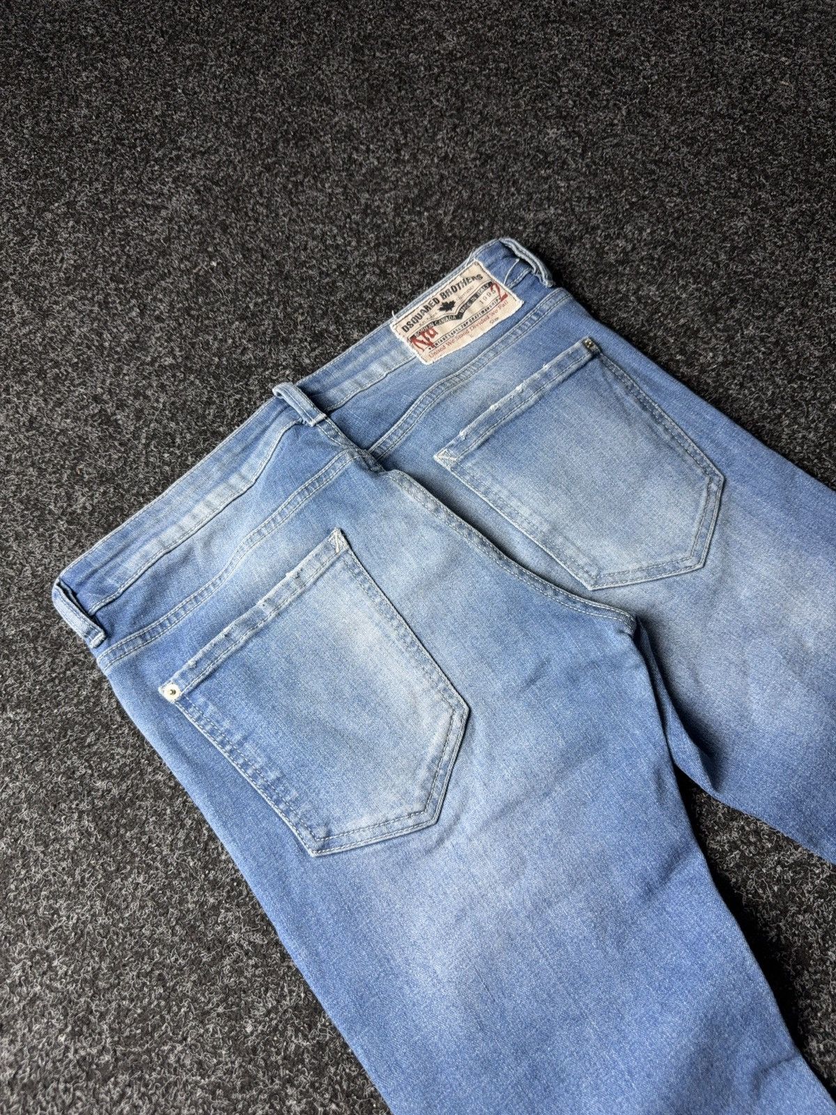 Dsquared2 Luxury Y2K Distressed Dsquared2 skinny denim pants jeans Size US 30 / EU 46 - 15 Thumbnail