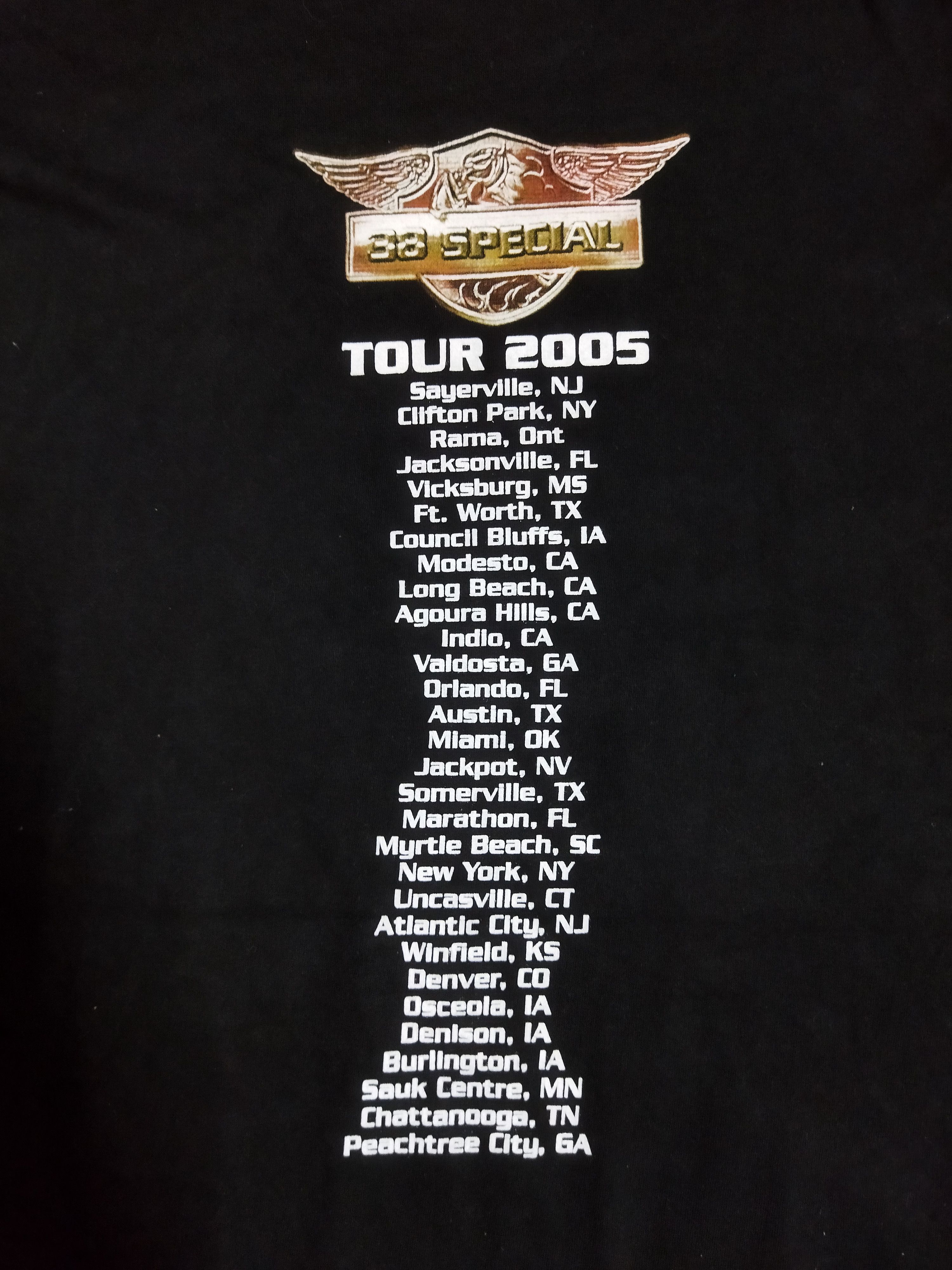 Band Tees Vintage Y2K 38 Special 2005 Tour Tee Size US XL / EU 56 / 4 - 4 Thumbnail