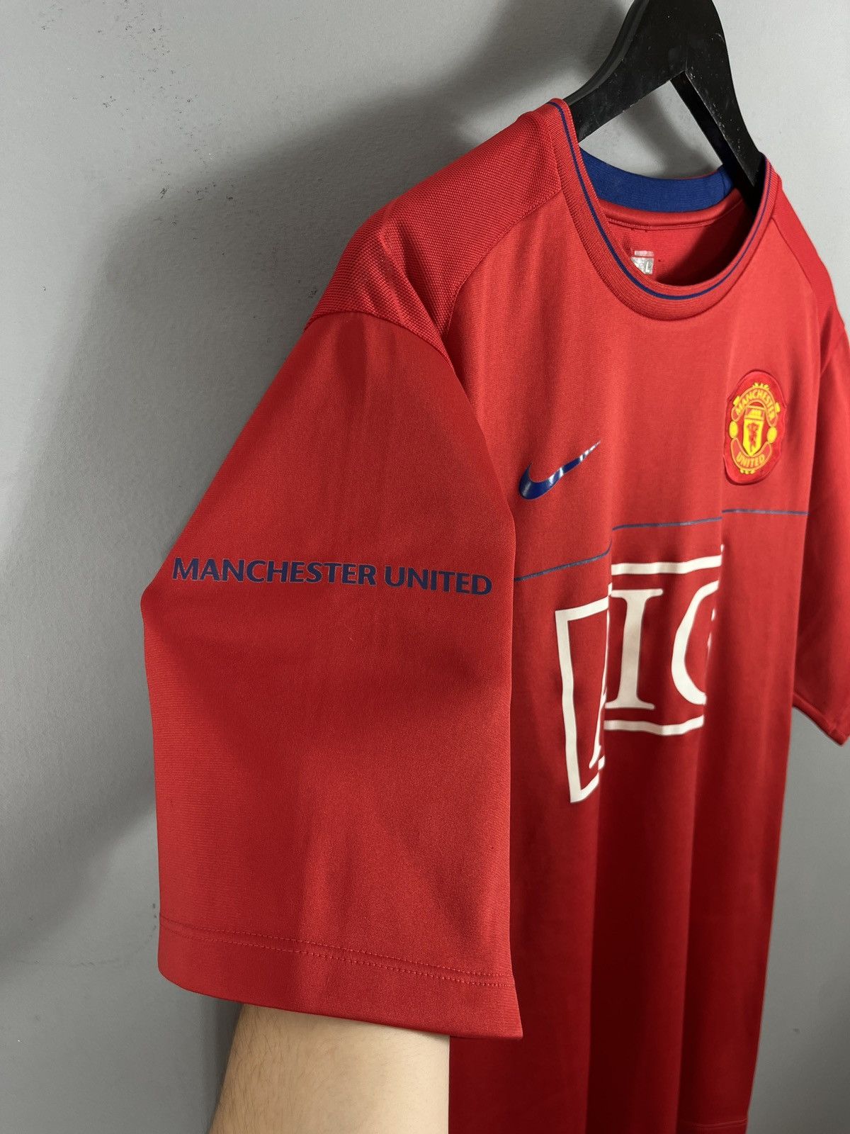Nike NIKE MANCHESTER UNITED 2009/2010 FOOTBALL SHIRT JERSEY Size US L / EU 52-54 / 3 - 3 Thumbnail