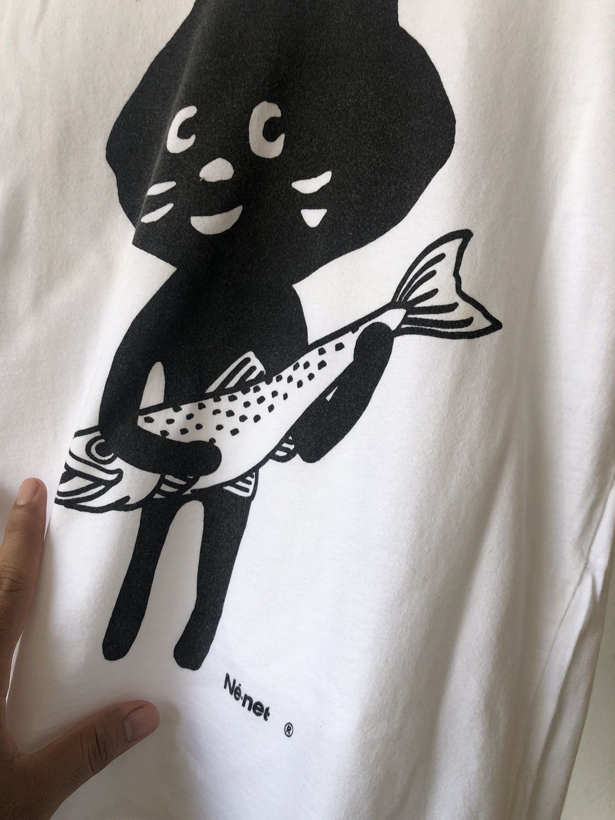 Issey Miyake Issey Miyake Ne-net Big Print Tshirt Size S / US 4 / IT 40 - 5 Thumbnail