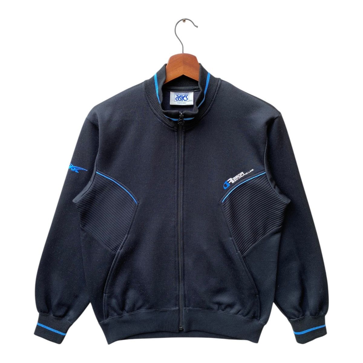 Asics Japanese Brand Asics Sweater Full Zip Made In Japan Size L Size US L / EU 52-54 / 3 - 1 Thumbnail