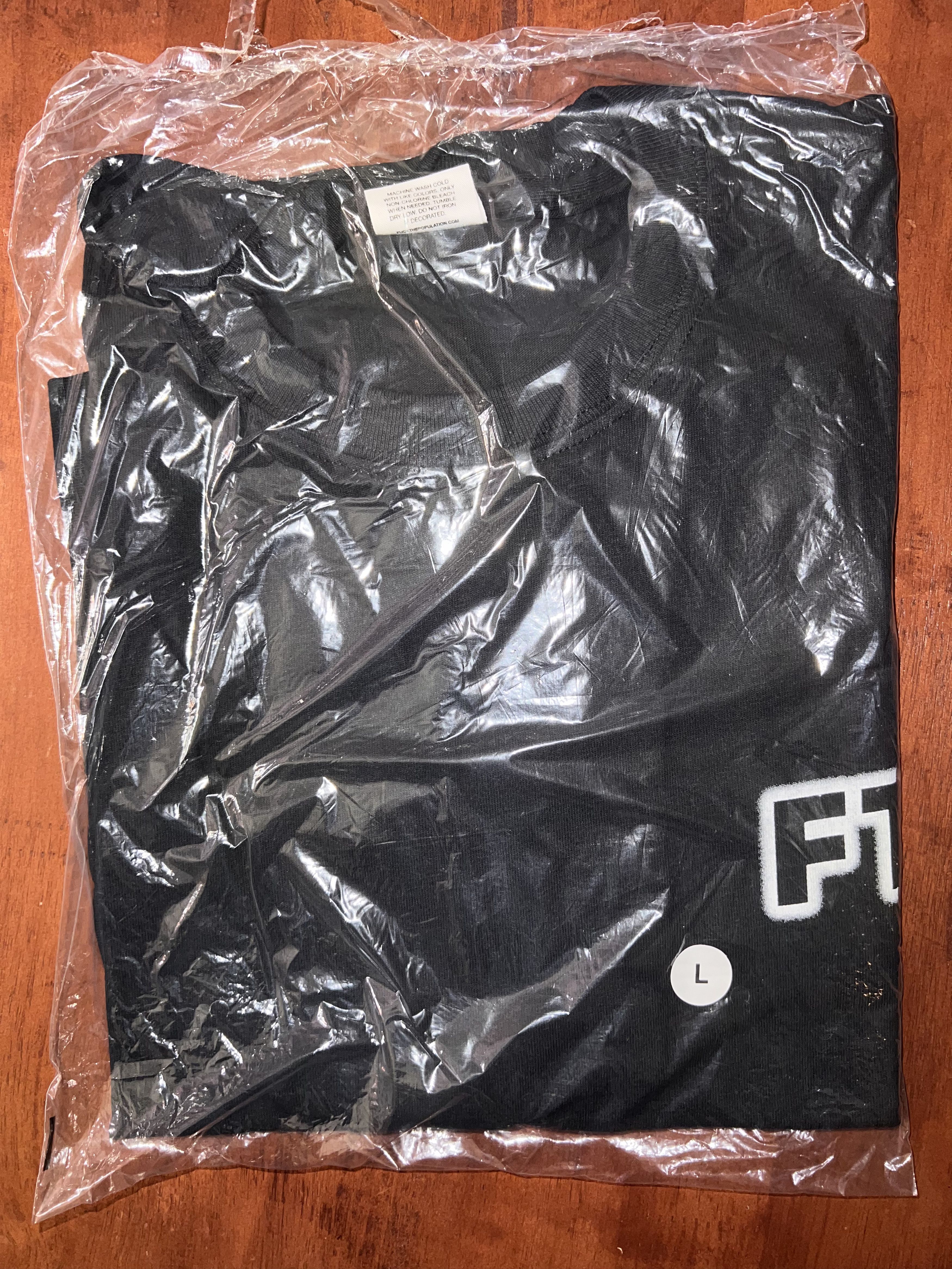 Fuck The Population Outer Glow Logo Size US L / EU 52-54 / 3 - 3 Thumbnail