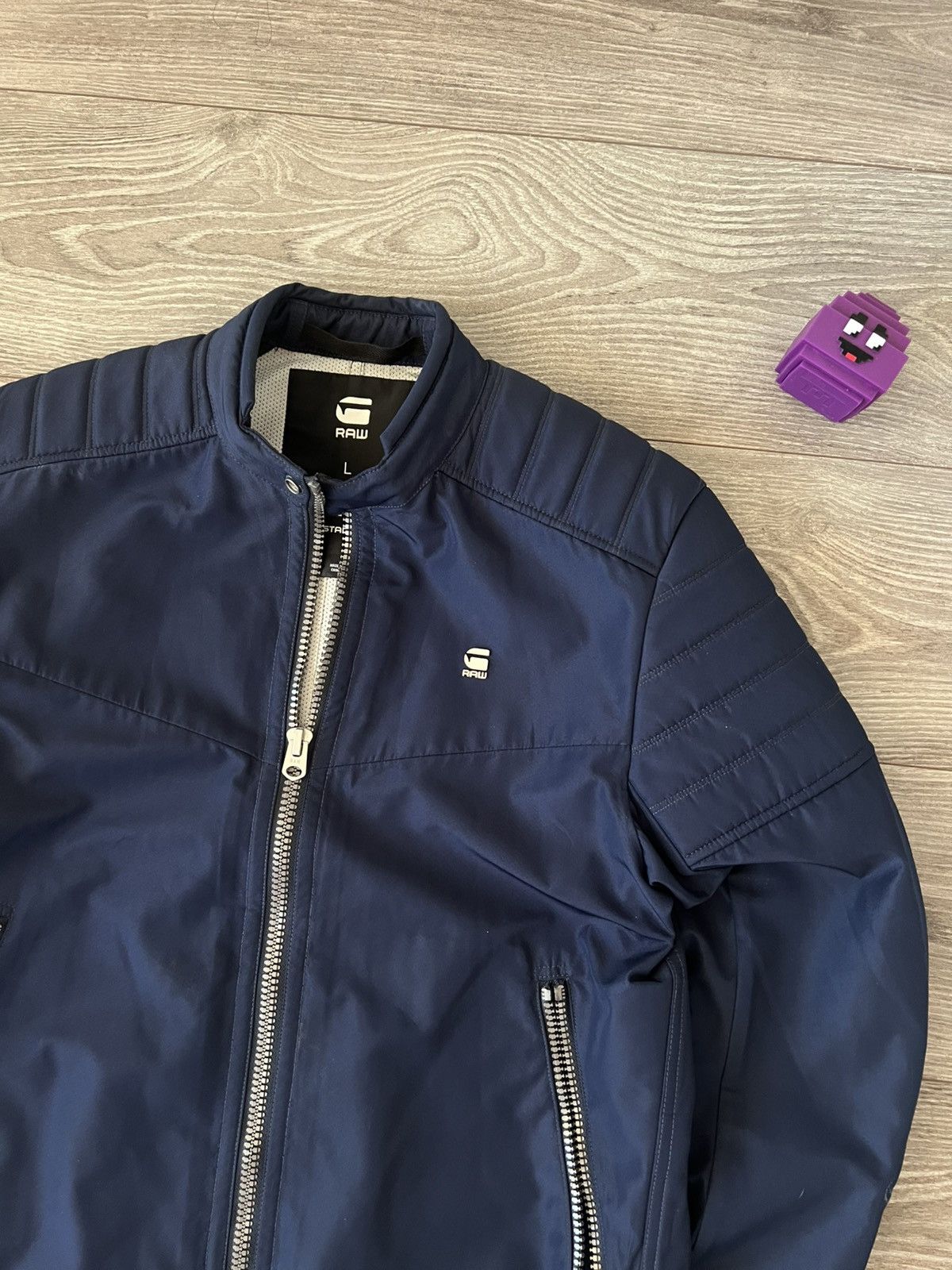 G-Star G Star Raw Denim Style Biker Moto Type Racing Style Jacket Size US L / EU 52-54 / 3 - 5 Thumbnail