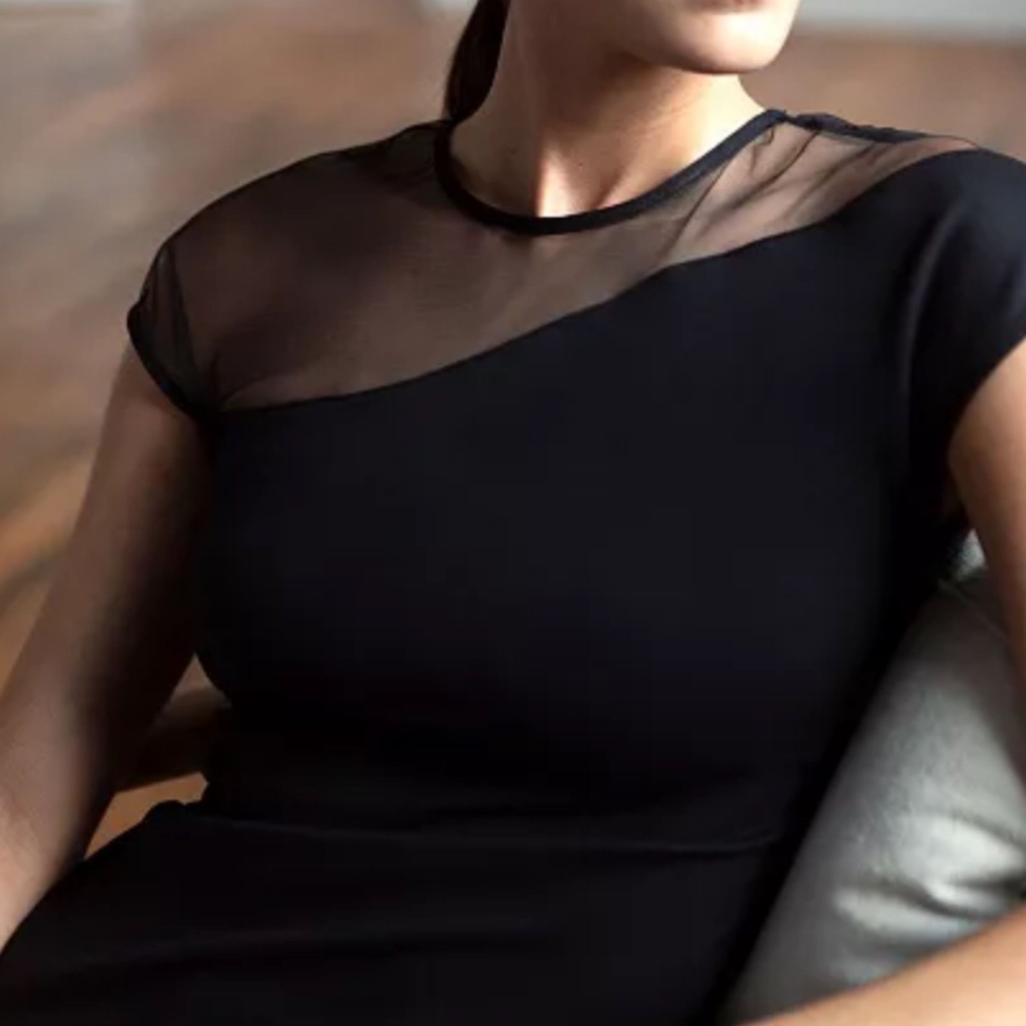 Other NWT Marcella Black Florence Mesh Short Sleeve Top XXL Size XXL / US 16-18 / IT 52-54 - 2 Thumbnail