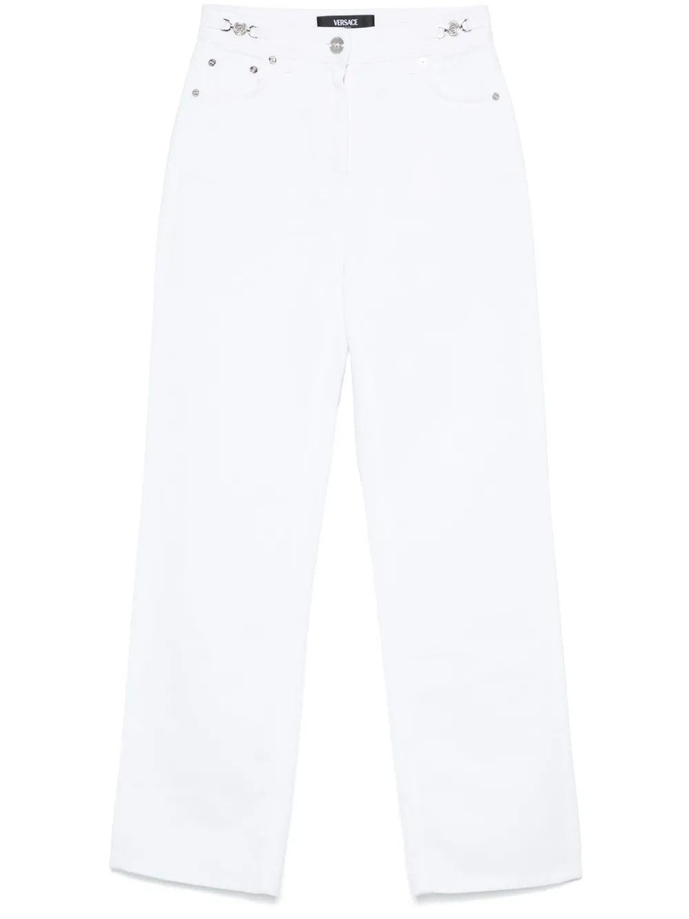 Versace o1y0226 Denim Pant in White Size 27" / US 4 / IT 40 - 1 Thumbnail