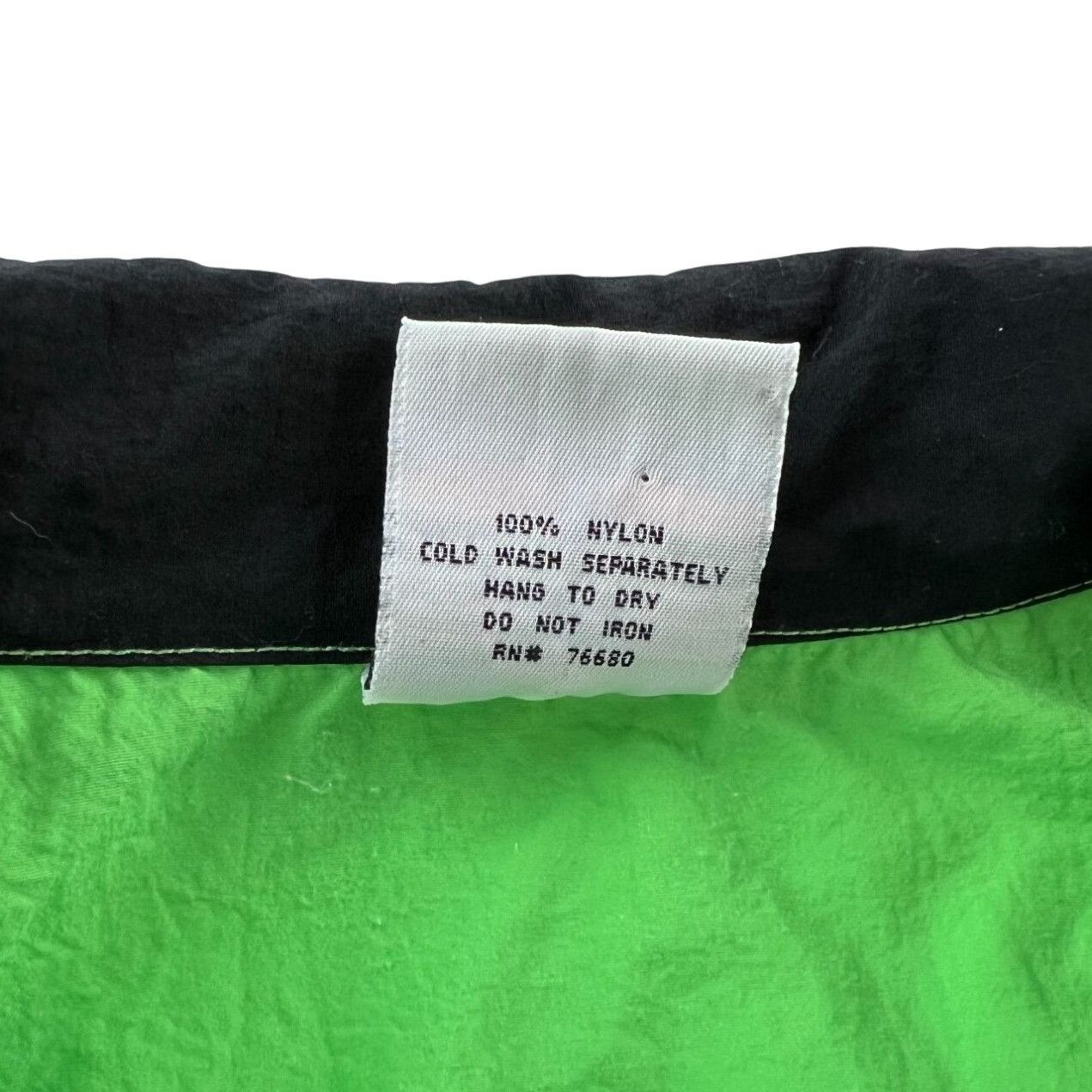 Vuarnet Vintage 80s Vuarnet Bright Green Pullover Windbreaker Jacket Size US M / EU 48-50 / 2 - 8 Thumbnail