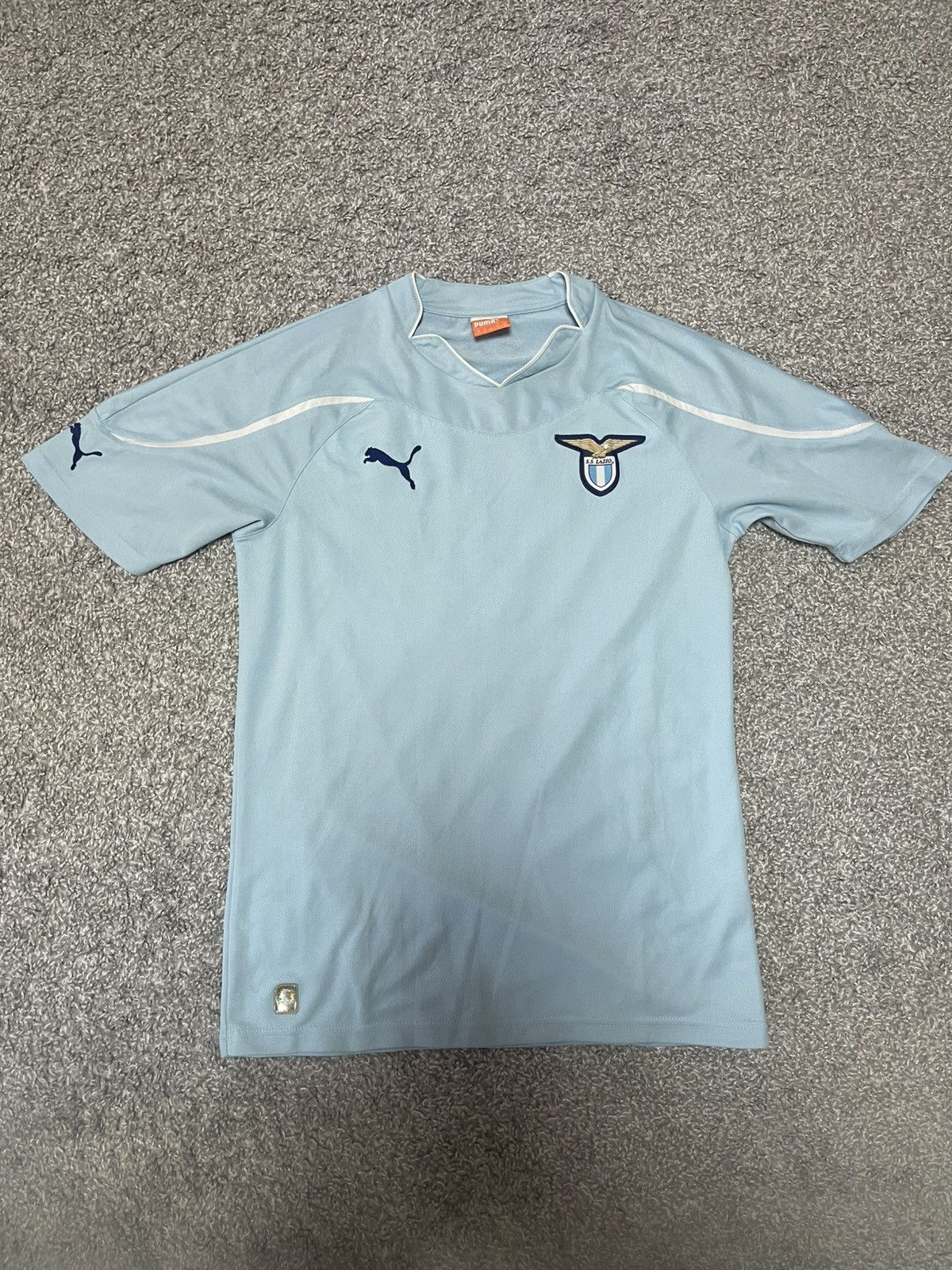 Puma × Vintage LAZIO 2010-2011 HOME FOOTBALL SHIRT SOCCER JERSEY S PUMA Size US S / EU 44-46 / 1 - 1 Thumbnail