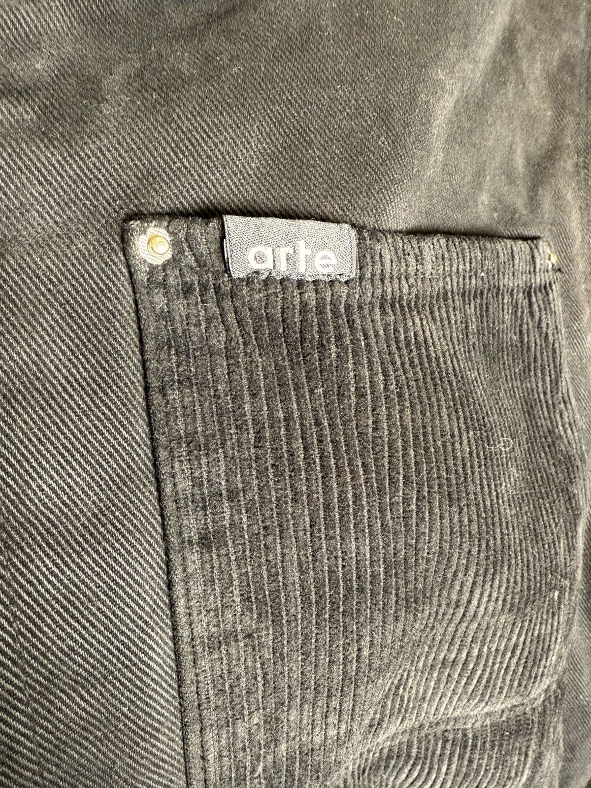 Arte Antwerp Arte Antewerp Corduroy Panelled Men's Jacket Size US M / EU 48-50 / 2 - 4 Thumbnail