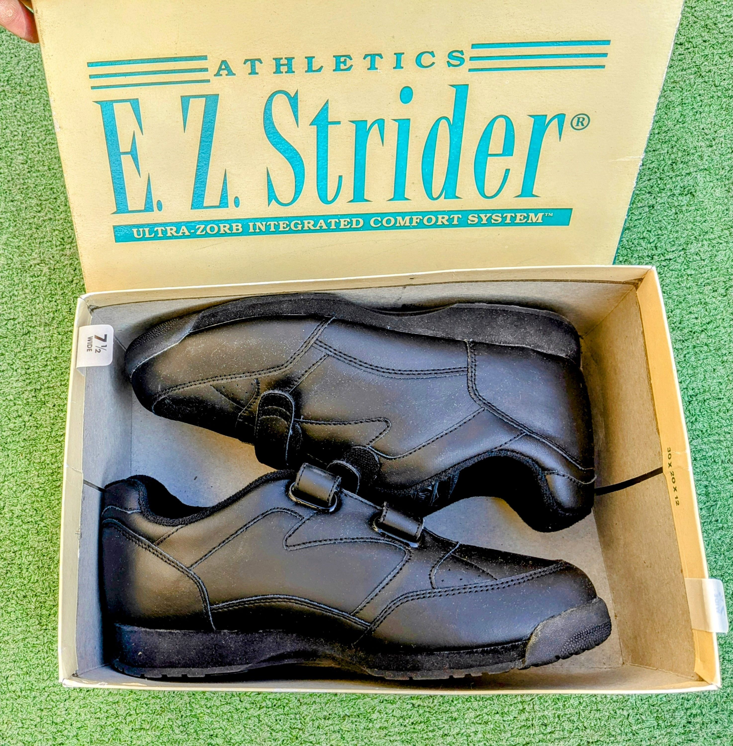 Vintage E.Z. Strider Athletic Ultra-Zorb Comfort Strap 7.5W Shoes Size US 7.5 / EU 40-41 - 4 Thumbnail