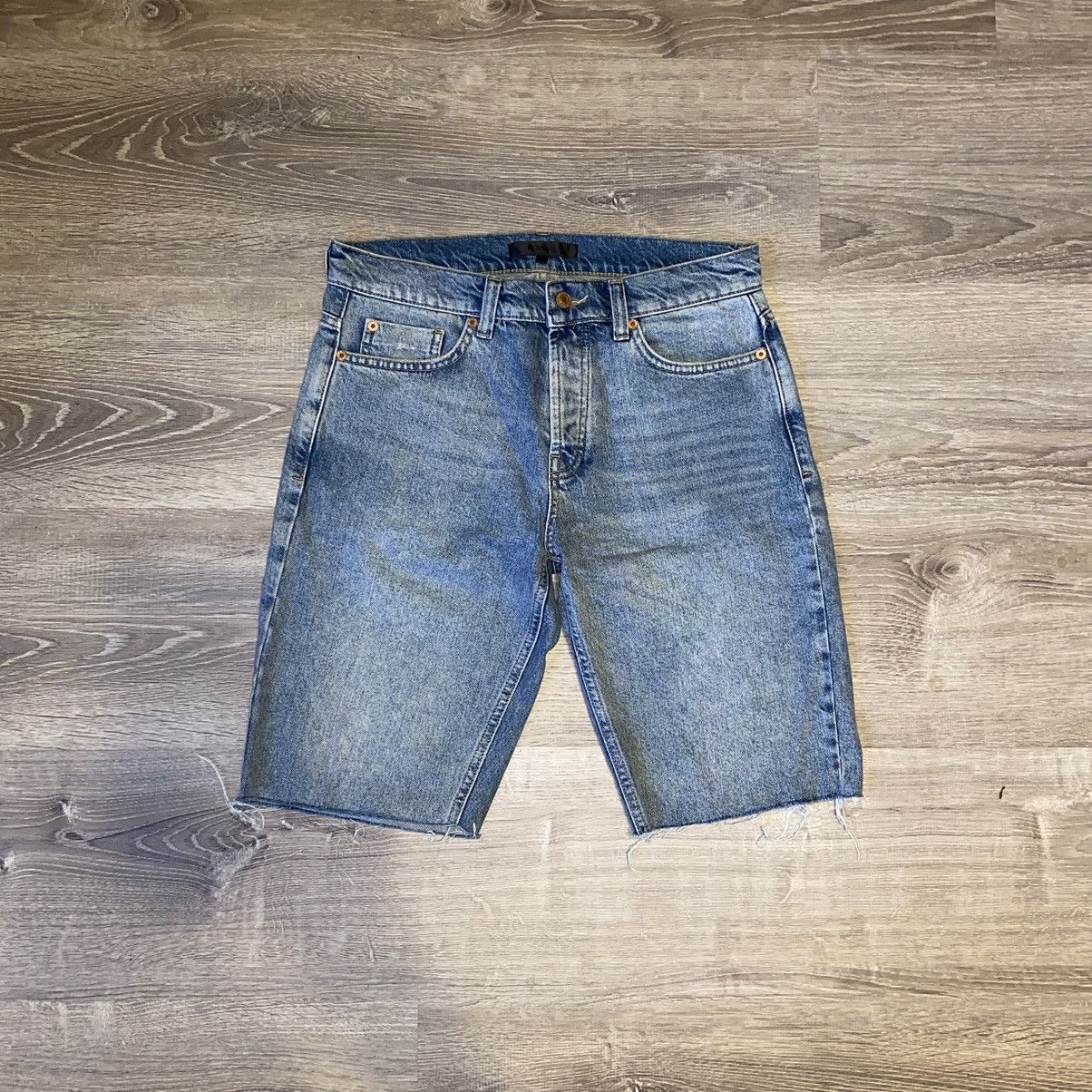 Asos ASOS Denim Shorts In Vintage Blue Size US 30 / EU 46 - 1 Thumbnail